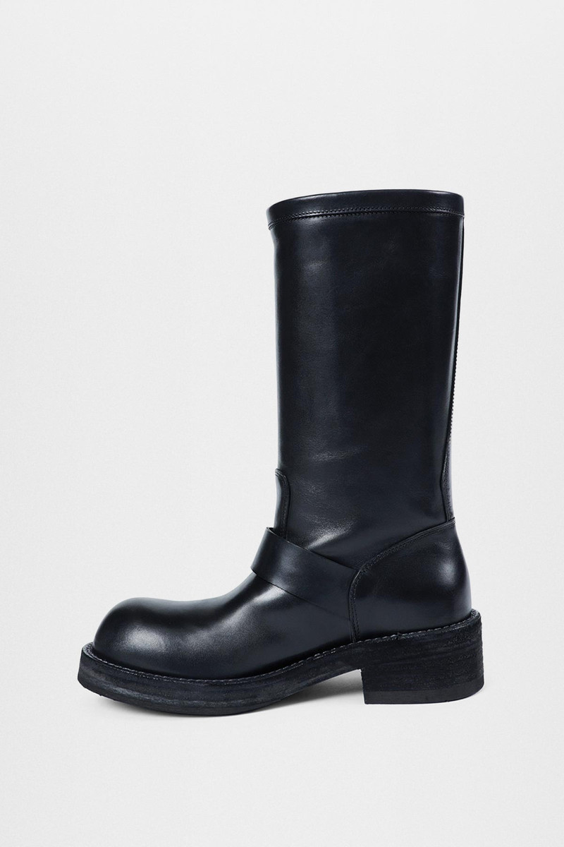 Ann Demeulemeester Sarith Engineer Biker Boots with Buckles outlook