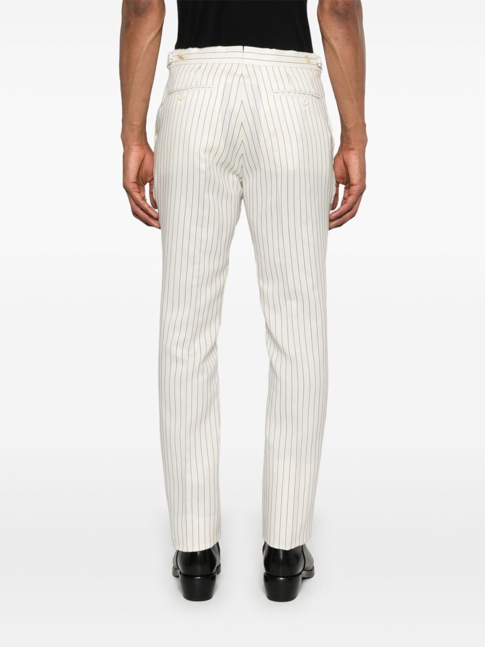 striped trousers - 4