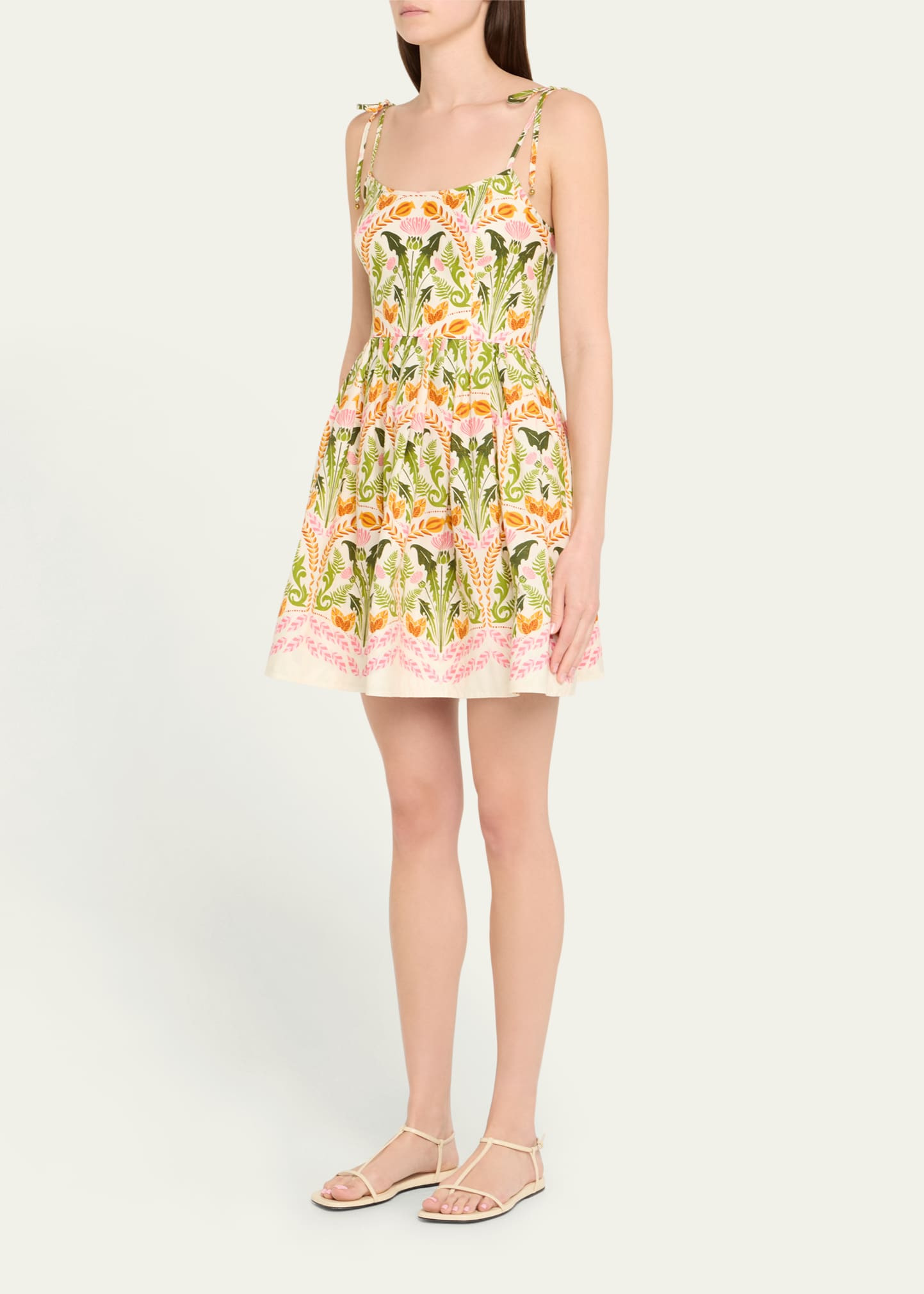 Laia Floral Mini Dress - 4