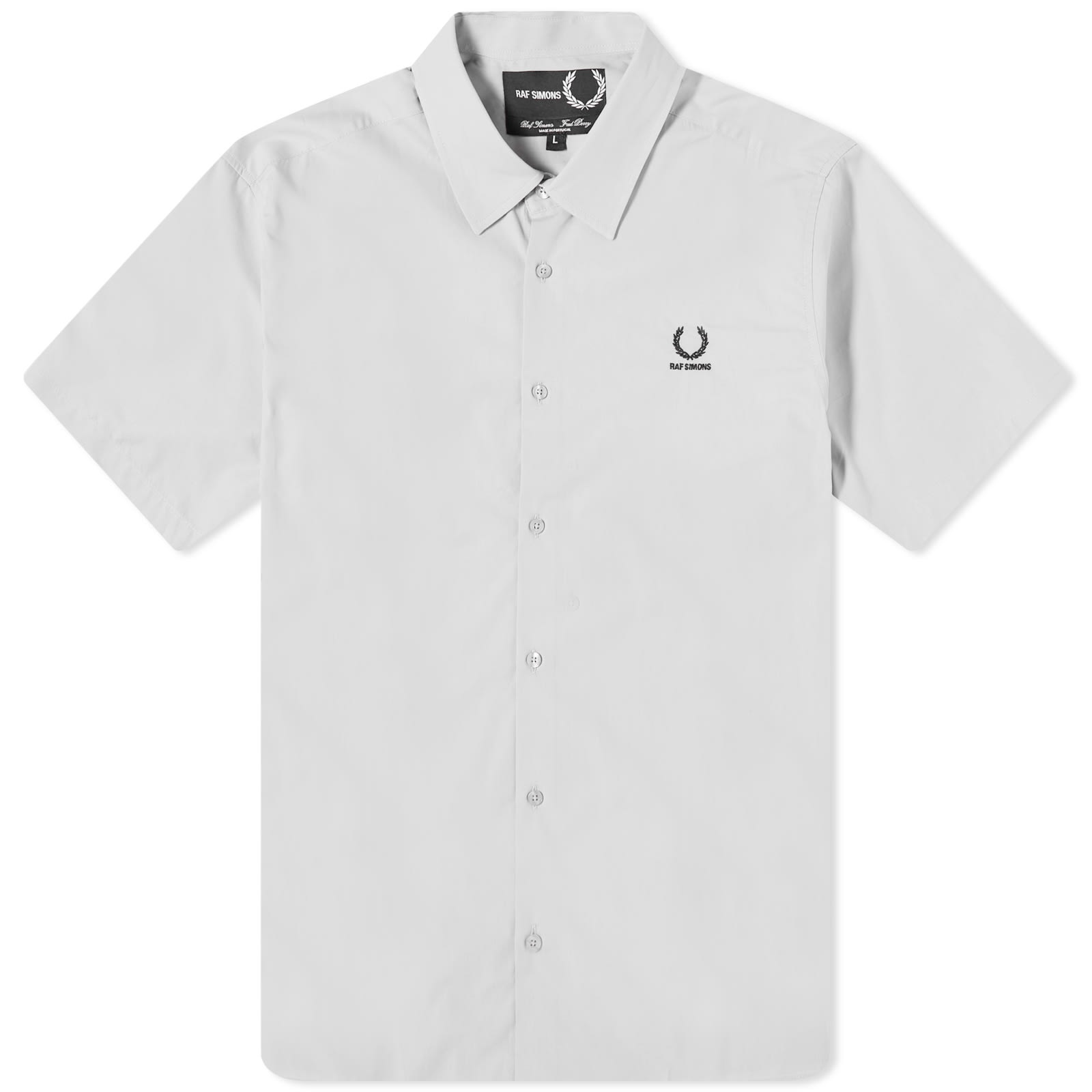 Fred Perry x Raf Simons Embroidered Short Sleeve Shirt - 1
