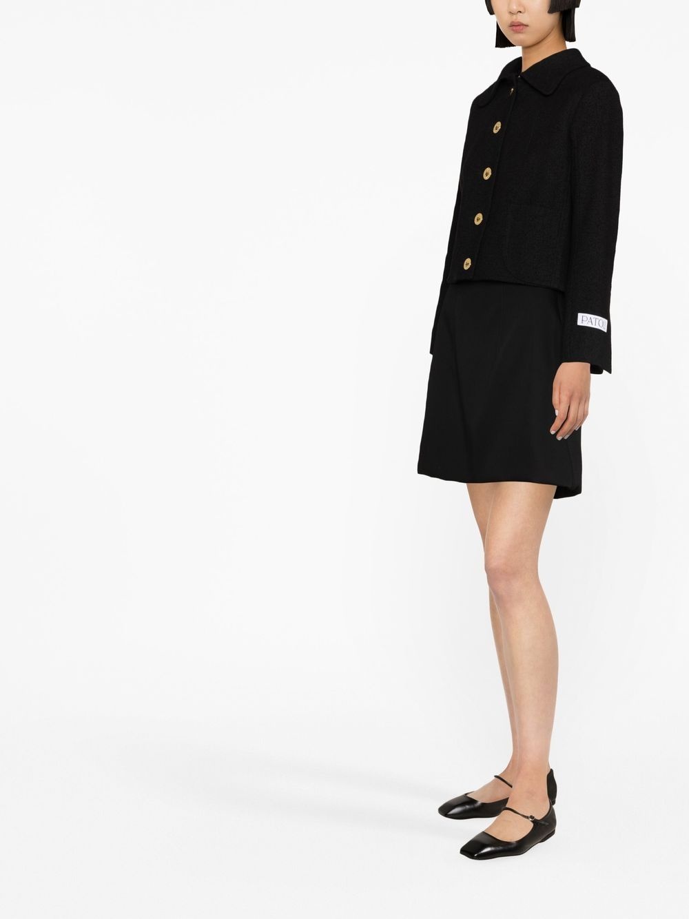 cropped tweed jacket - 5