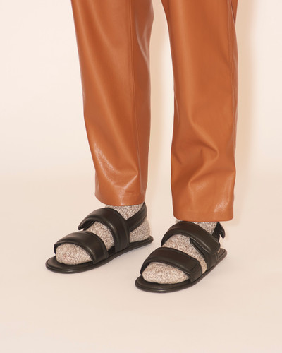 Nanushka JASPER - OKOBOR™ alt-leather workwear trousers - Tobacco outlook