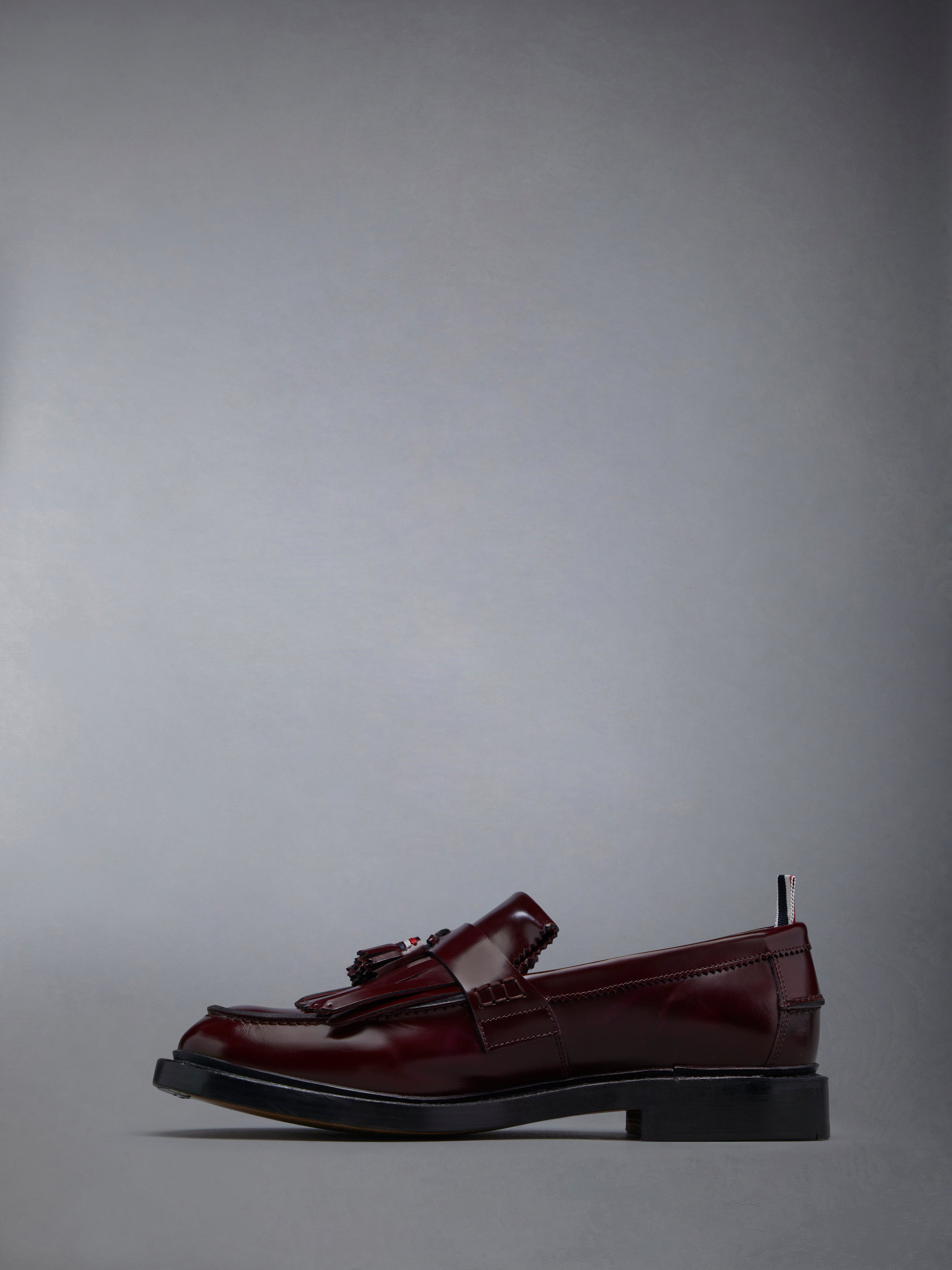 Soft Spazzolato Goodyear Sole Tassel Kilt Loafer - 3
