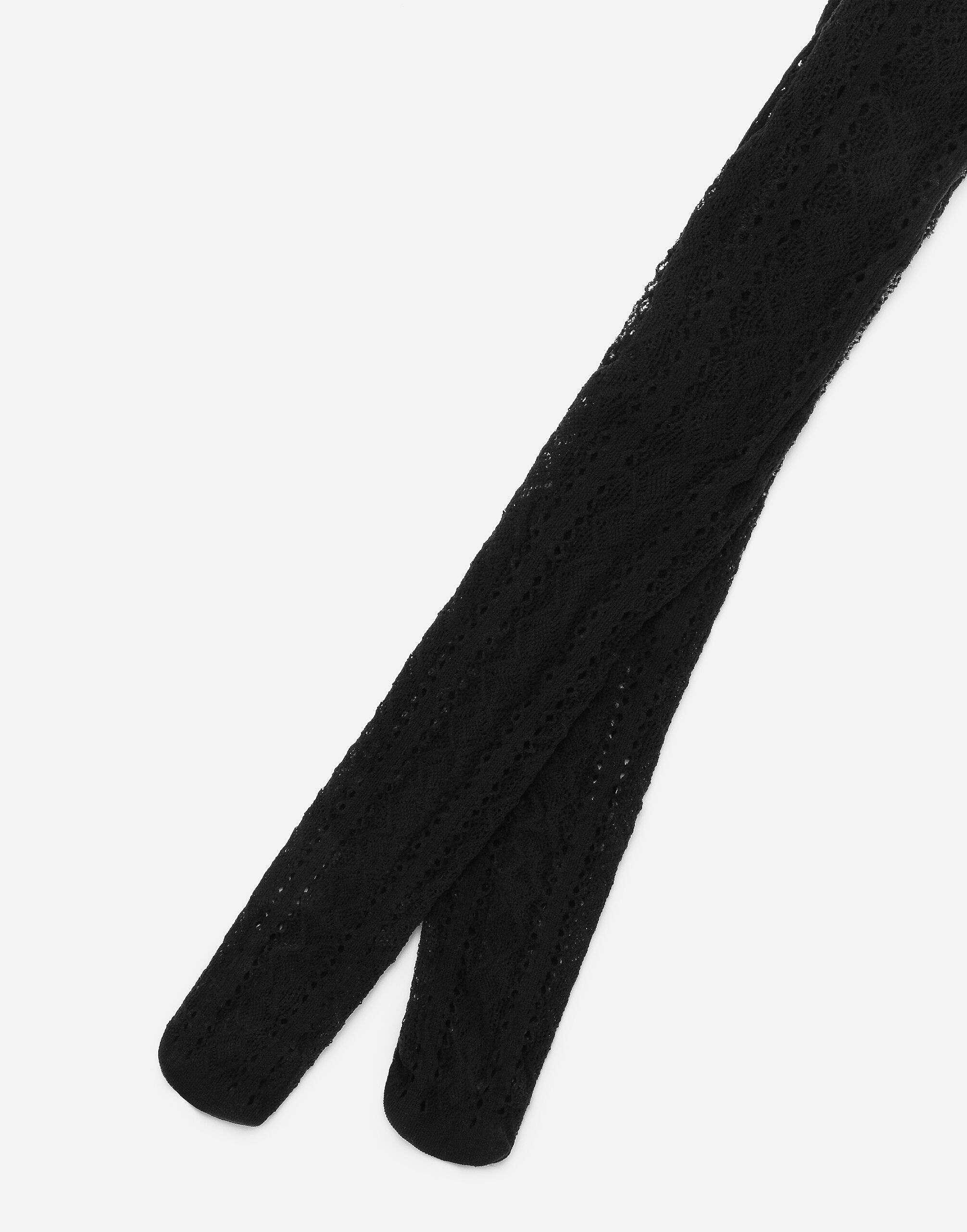 Openwork cotton tights - 2