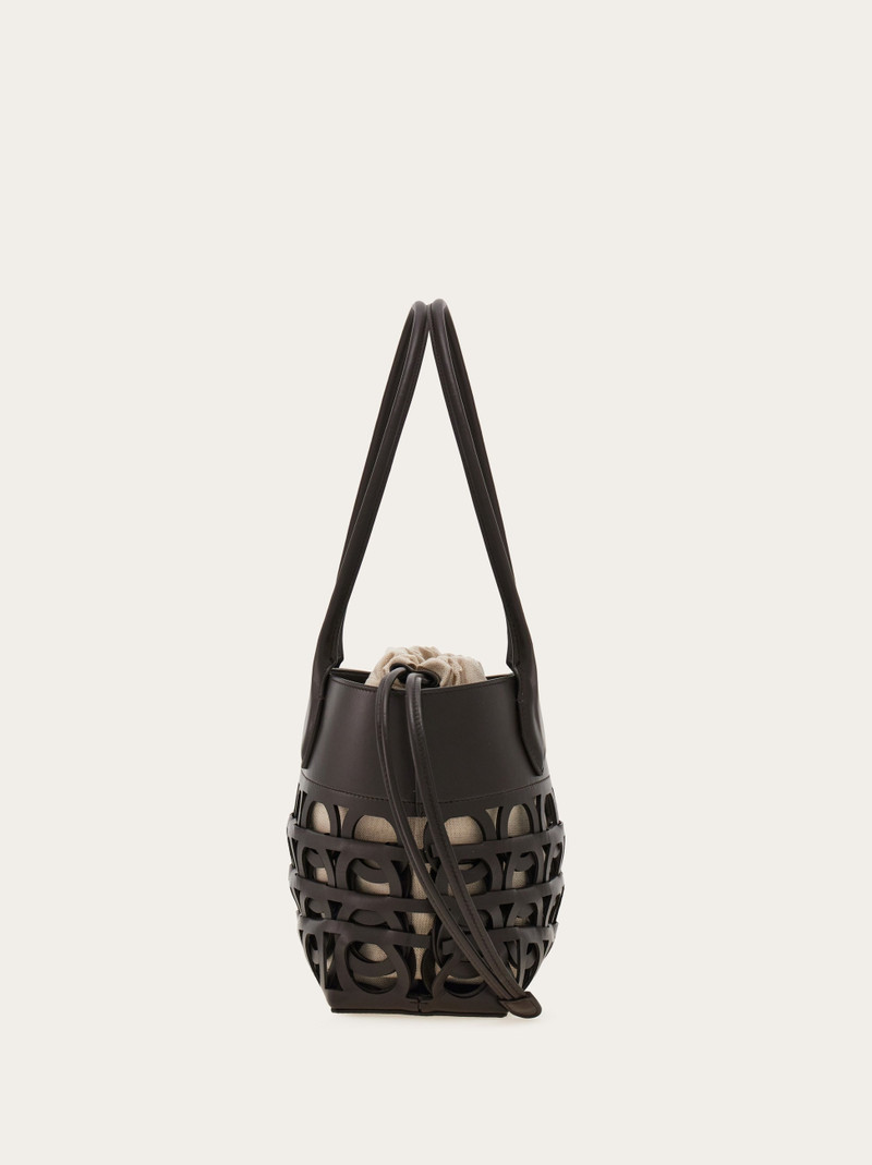 FERRAGAMO Gancini tote bag (S) outlook