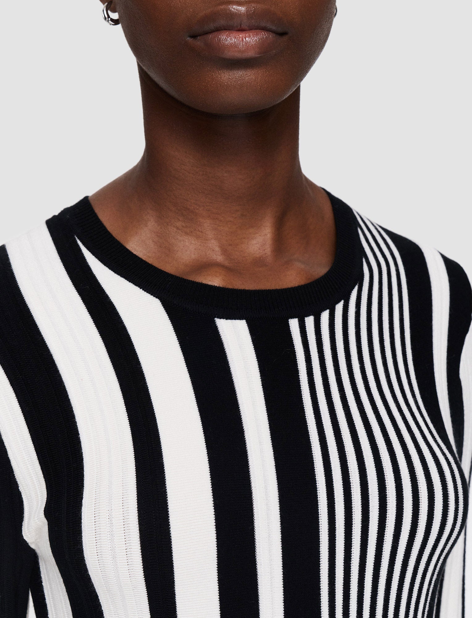 Stripes and Pleats Dress - 4