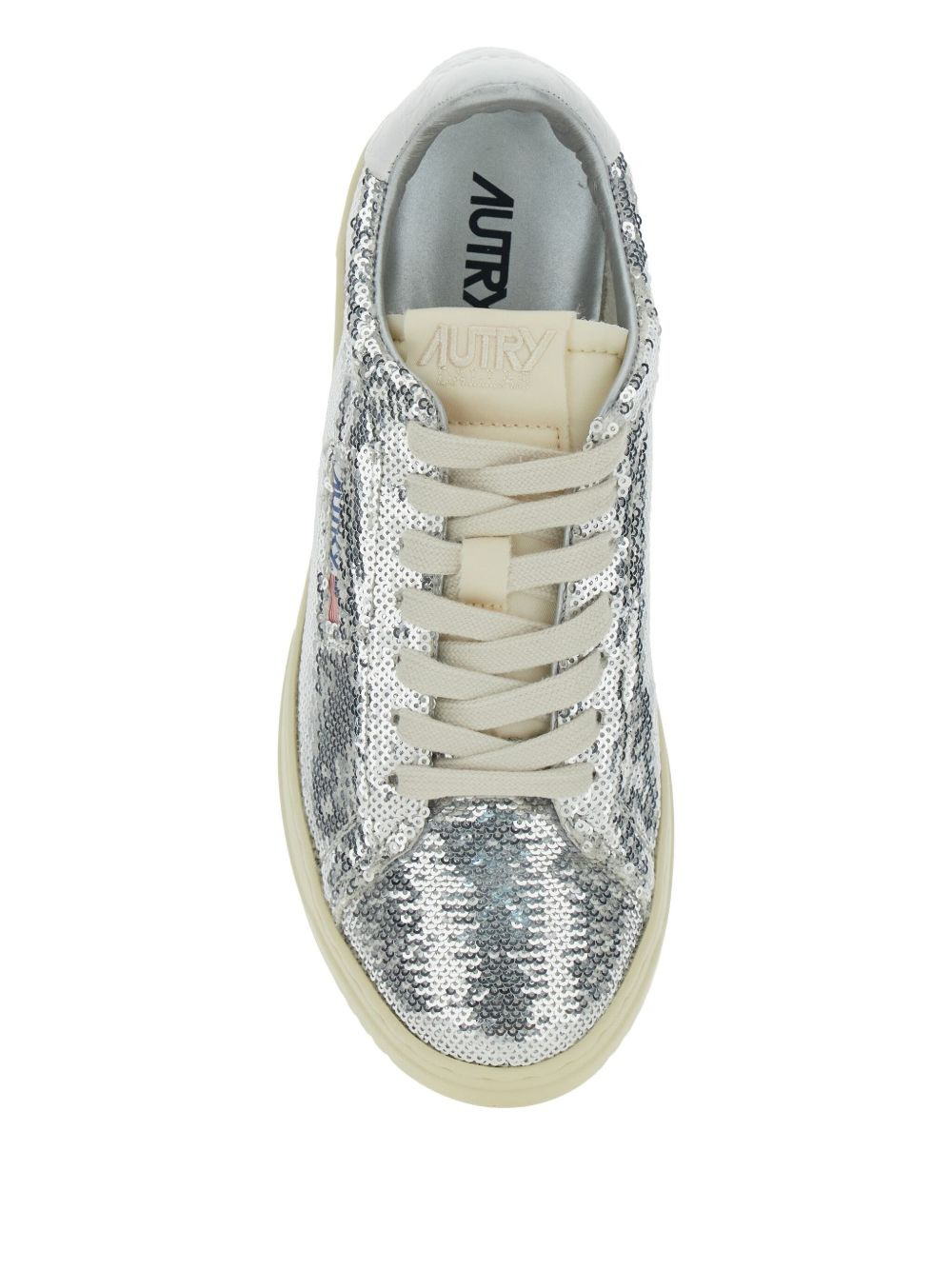 sequin embellished sneakers - 3