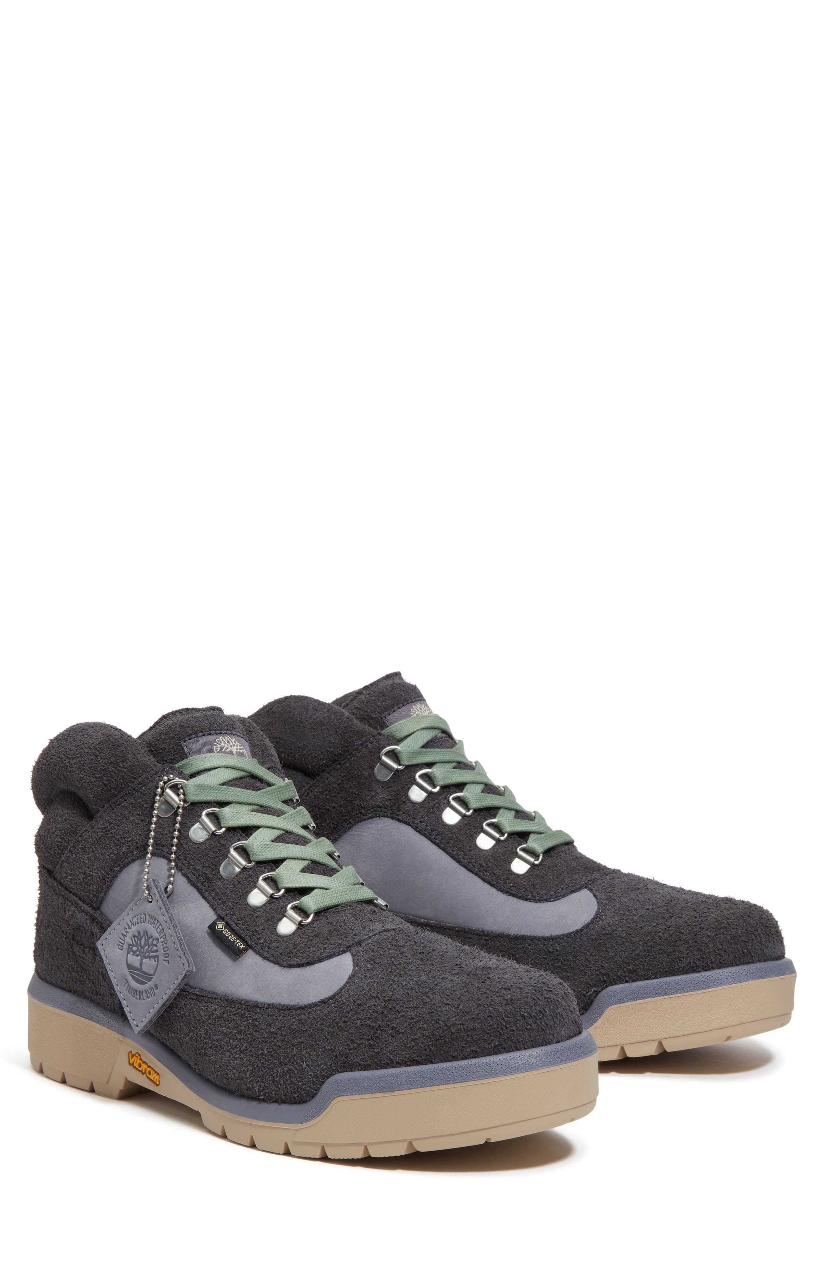 Timberland Field GoreTex® Waterproof Boot in Dark Grey Suede at Nordstrom - 9