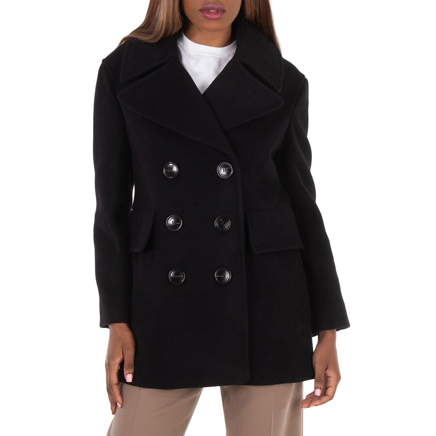 Burberry Ashwater Long-Sleeved Wool Peacoat - 2