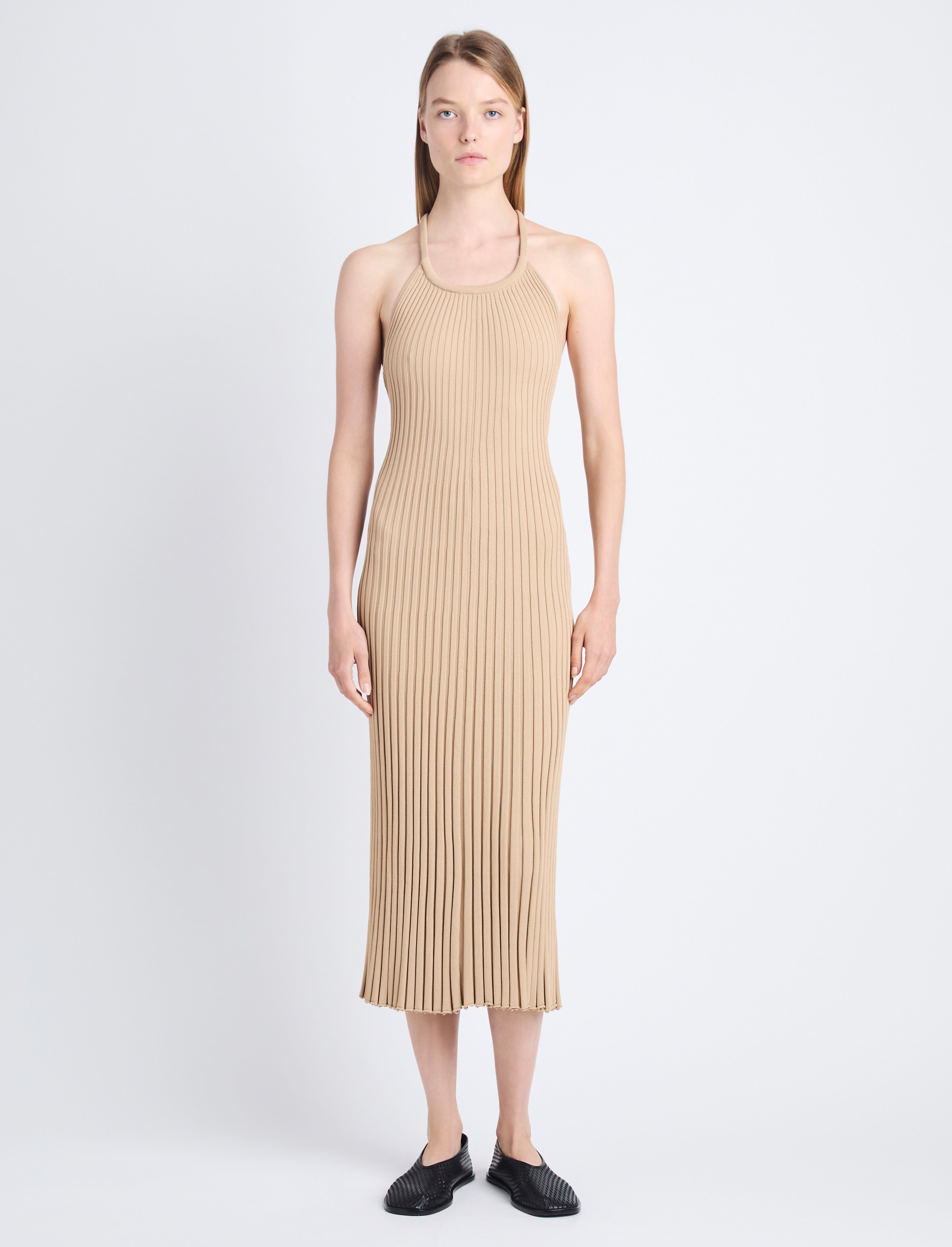 Vida Dress in Viscose Rib - 2