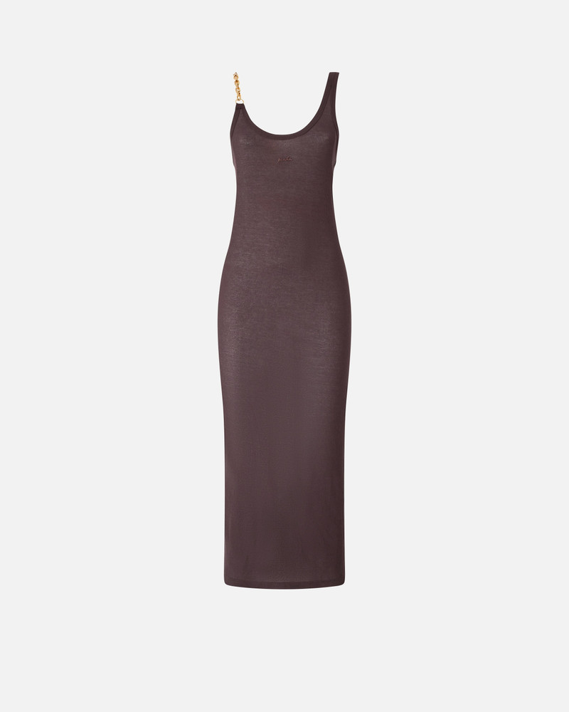 SLIM-FIT MIDI DRESS WITH JEWEL STRAP 1