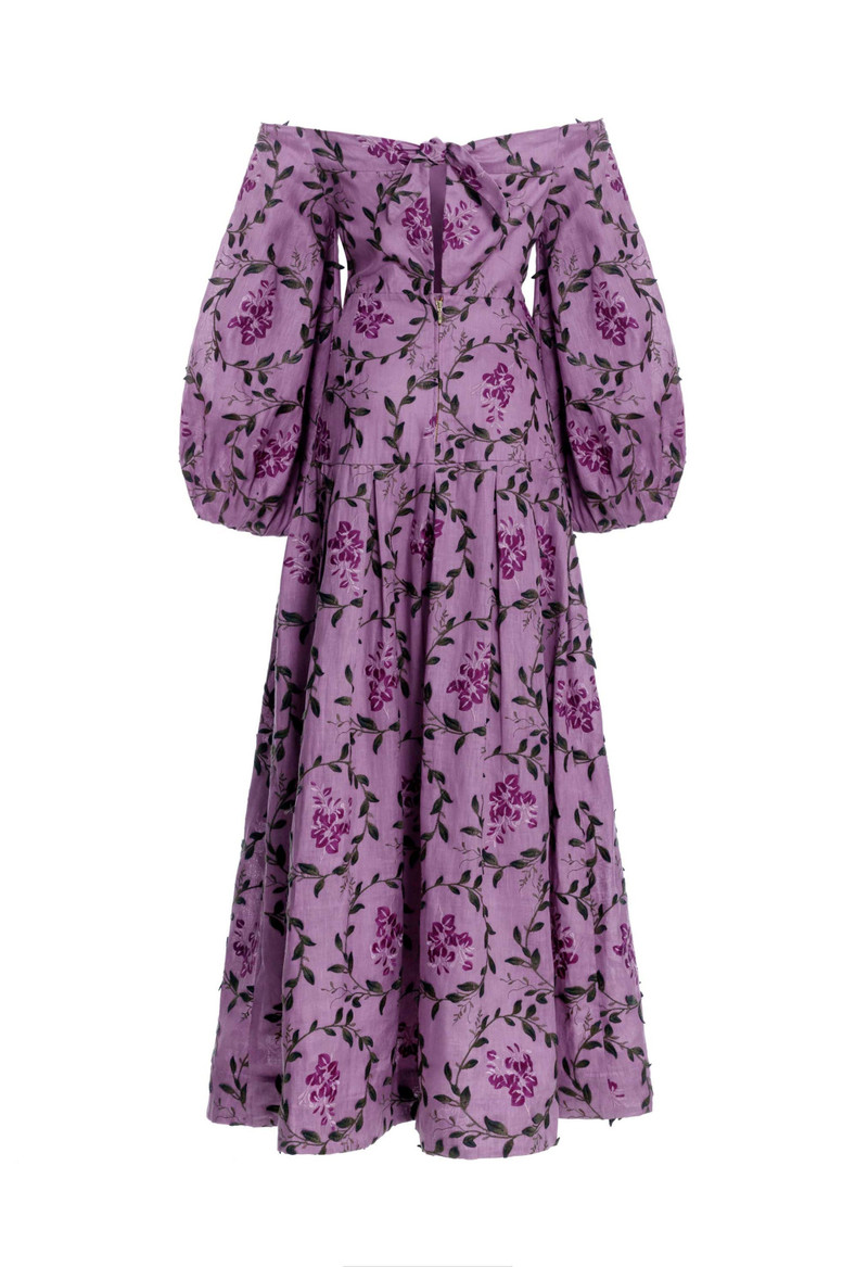 Senlis Wisteria Maxi Dress 3