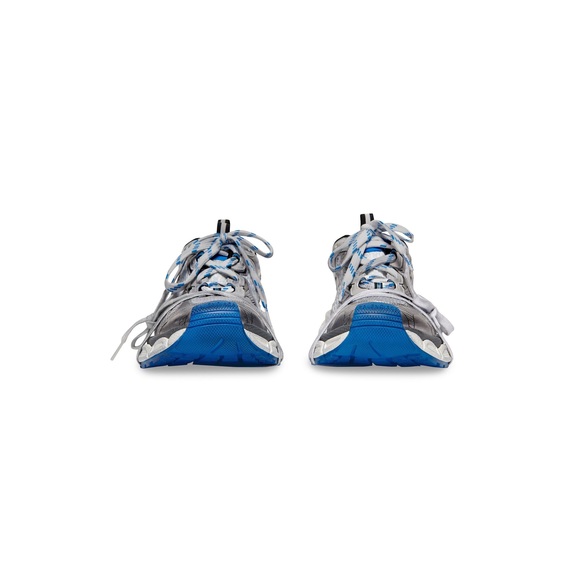 Balenciaga 3XL Sneakers ' Grey, White and Blue Mesh and Polyurethane' 734734W3XL51214 - 3