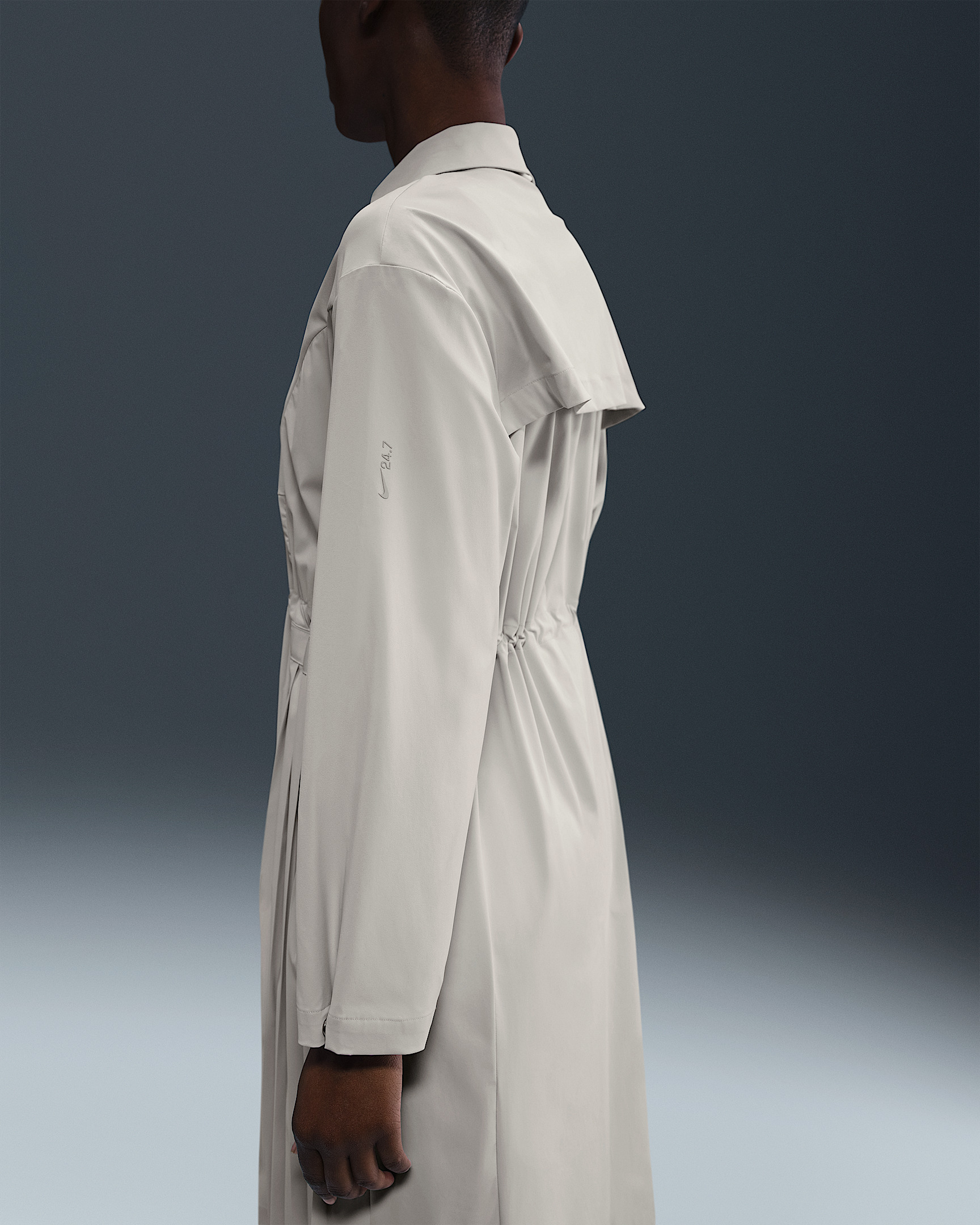 Nike 24.7 PerfectStretch Women's Dri-FIT Oversized Trench Coat - 3