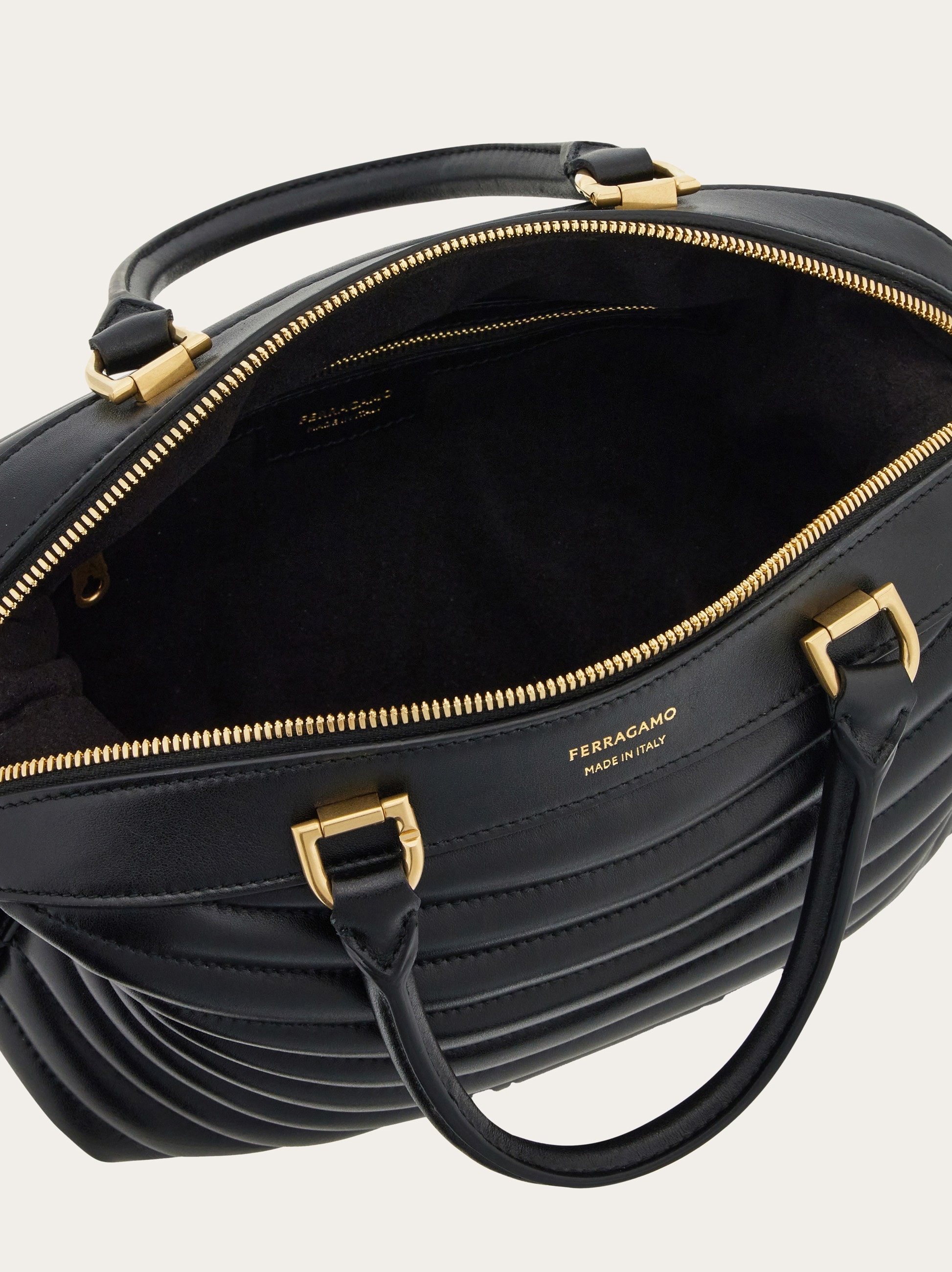 Quilted bowling bag (S) - 6