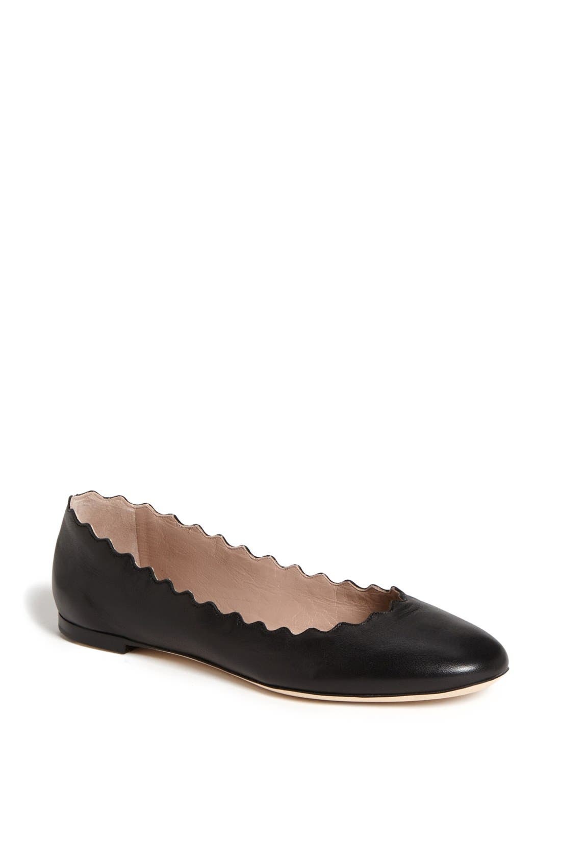 Lauren Scalloped Ballet Flat - 1
