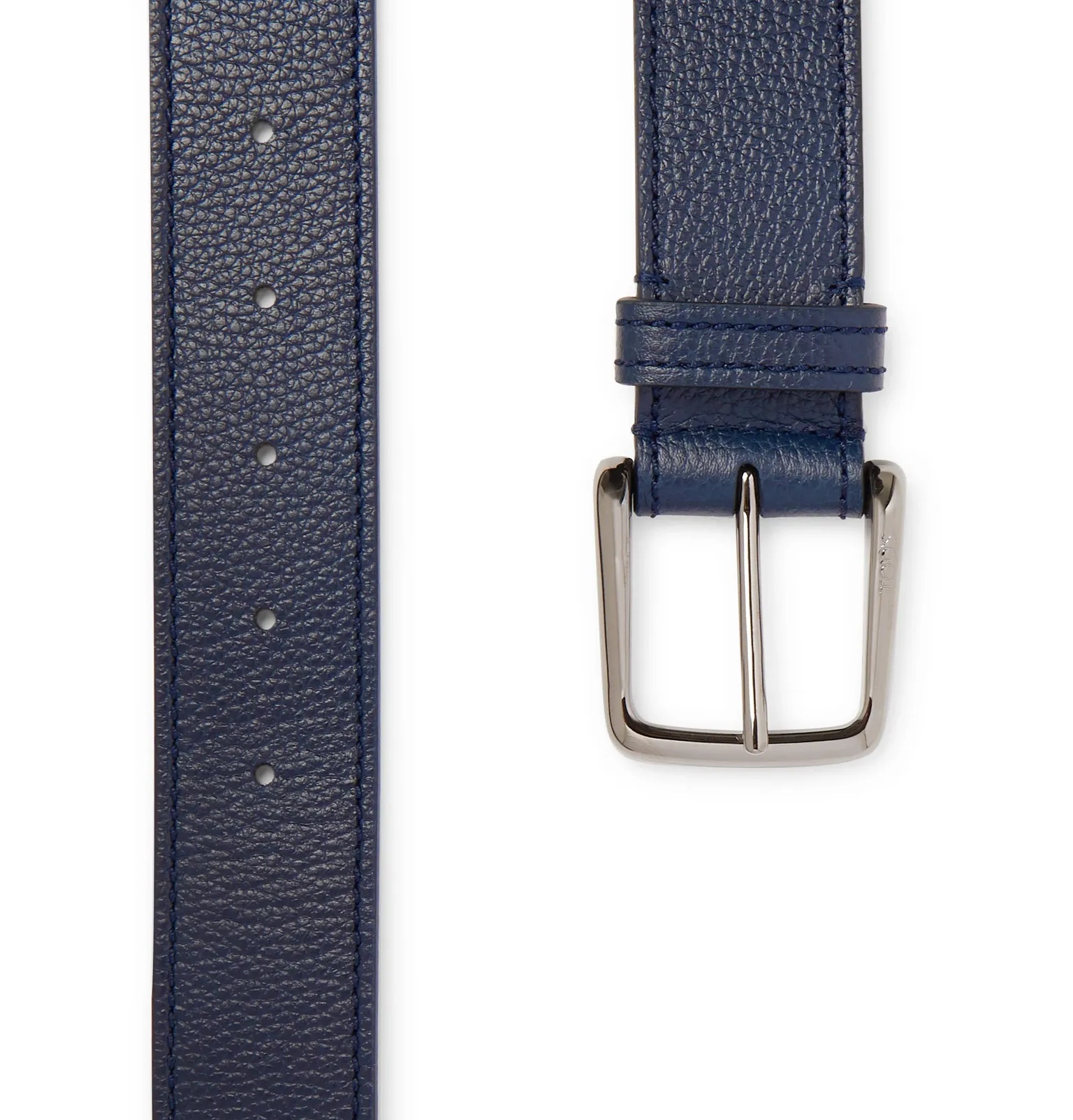 3.5cm Full-Grain Leather Belt - 3