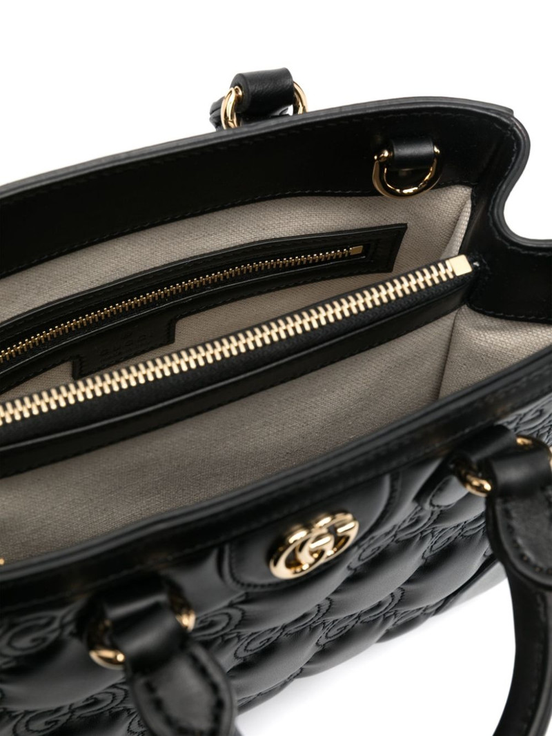 small GG matelassé top-handle bag 5