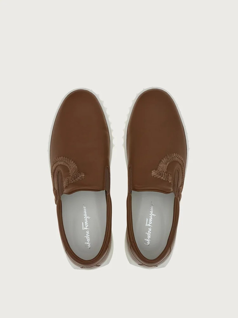 FERRAGAMO GANCINI SLIP ON SNEAKER outlook