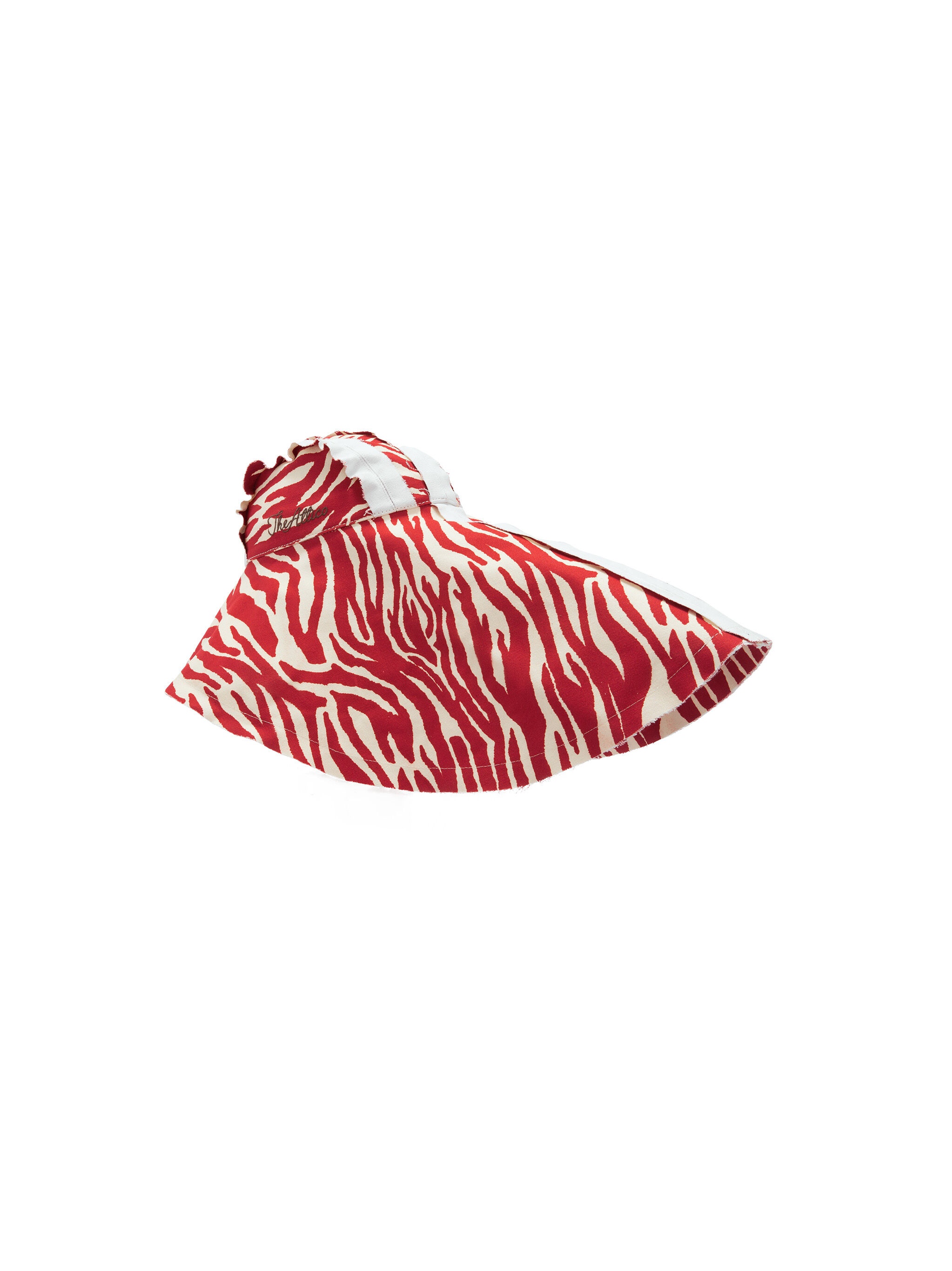 RED AND MILK CAMPER CAP - 1