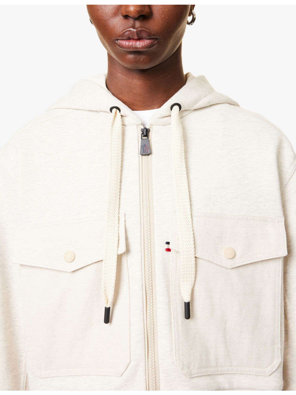 Boxy-fit logo-patch cotton-jersey hoody - 5