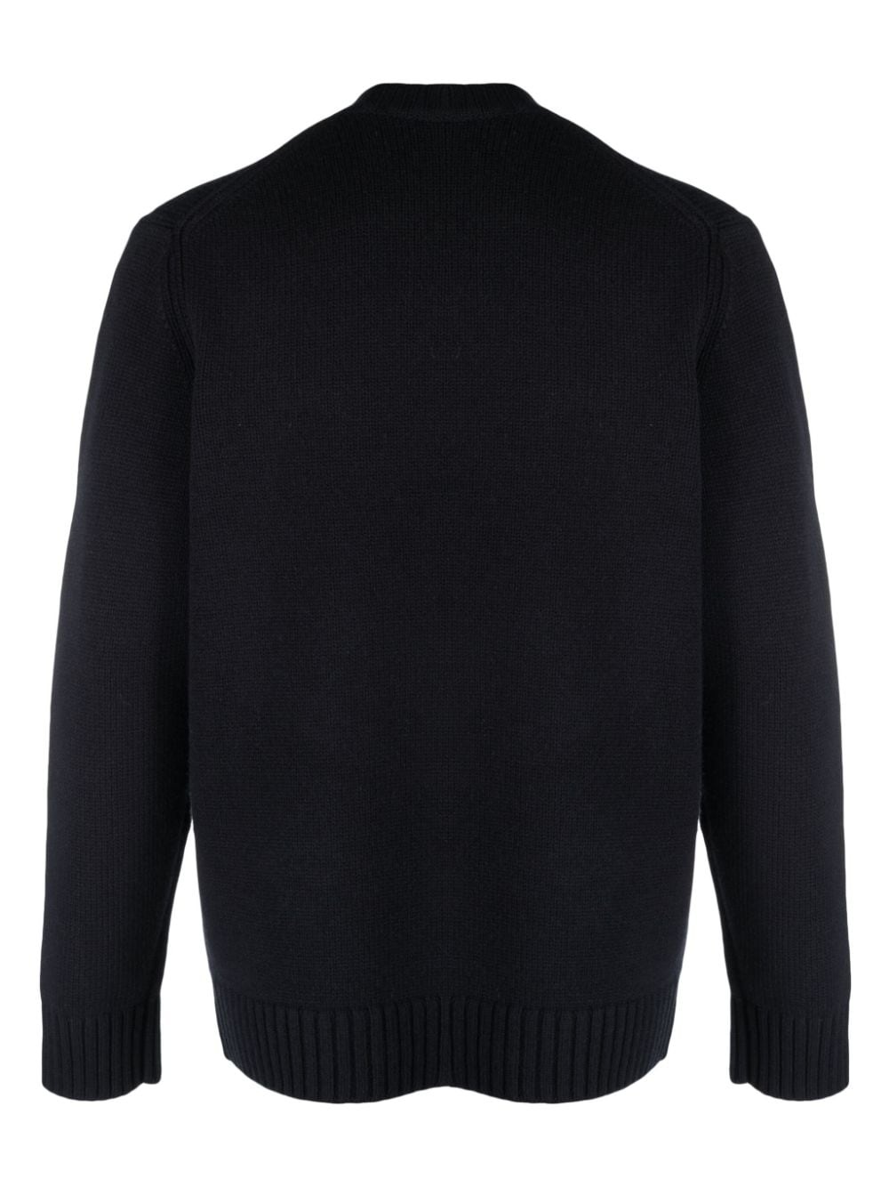 crew-neck wool-blend jumper - 2