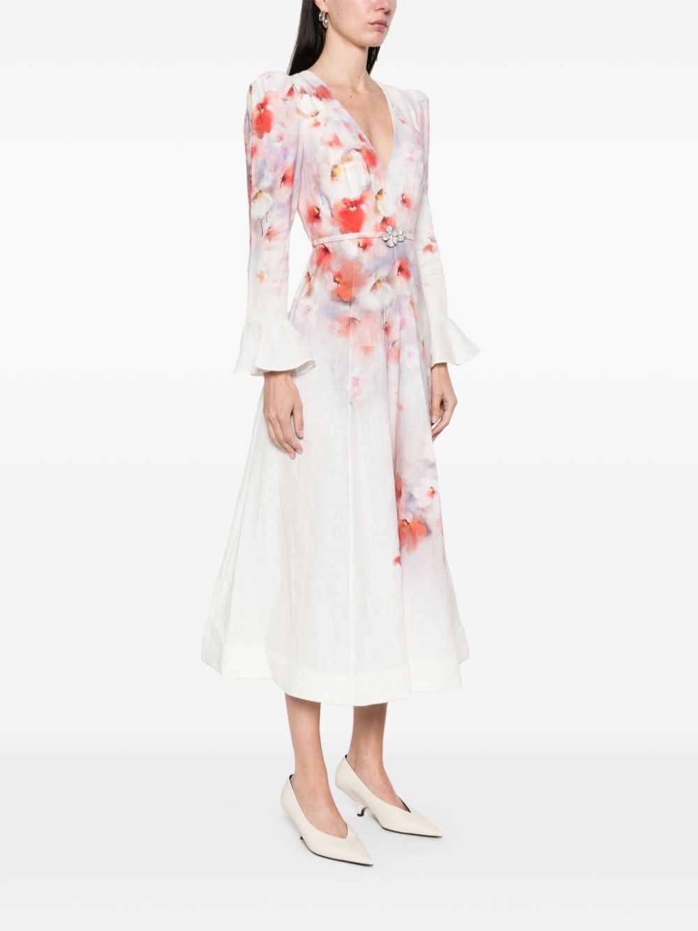 Crush midi dress - 3