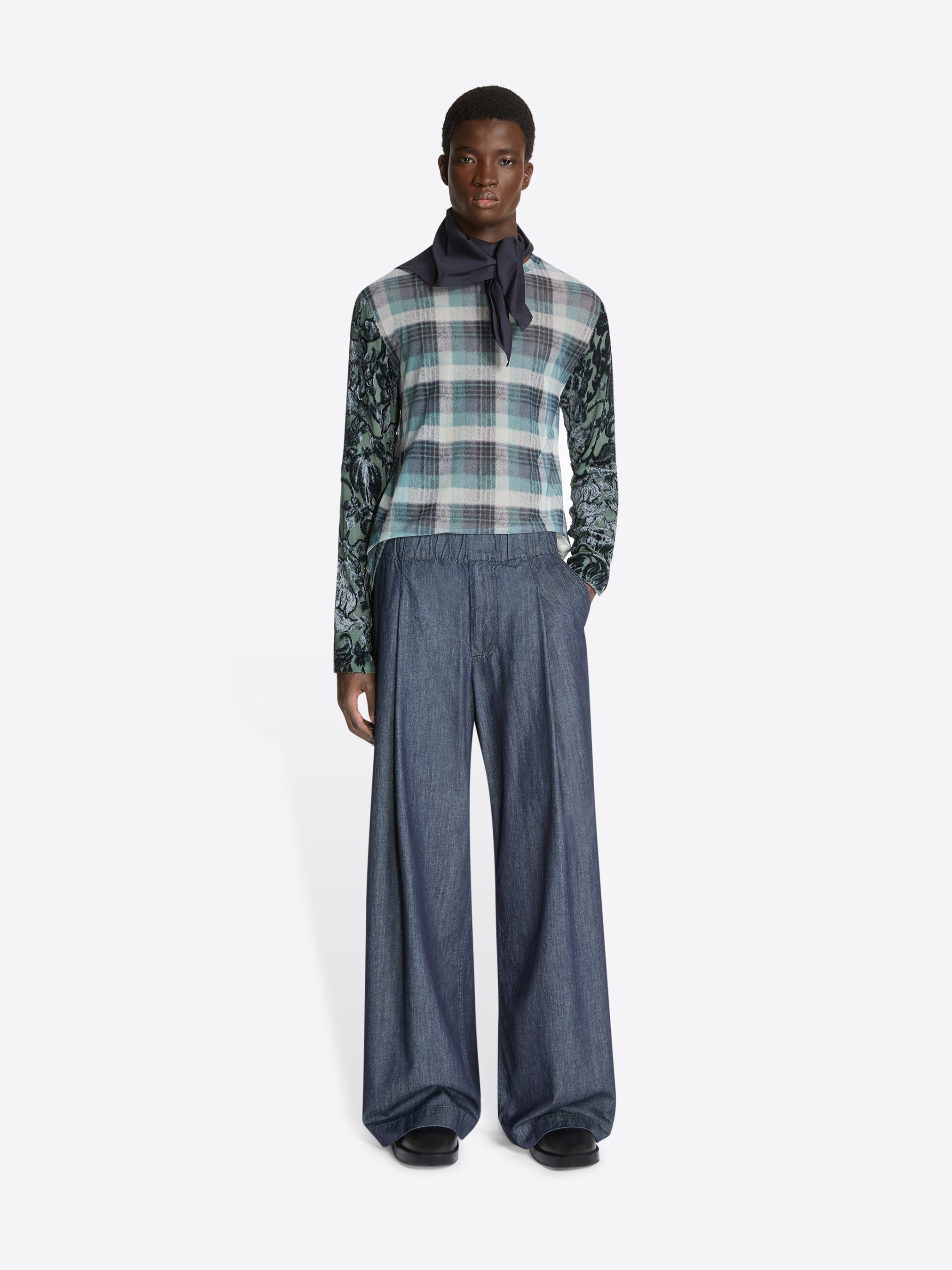 ELASTICATED JEANS - 2