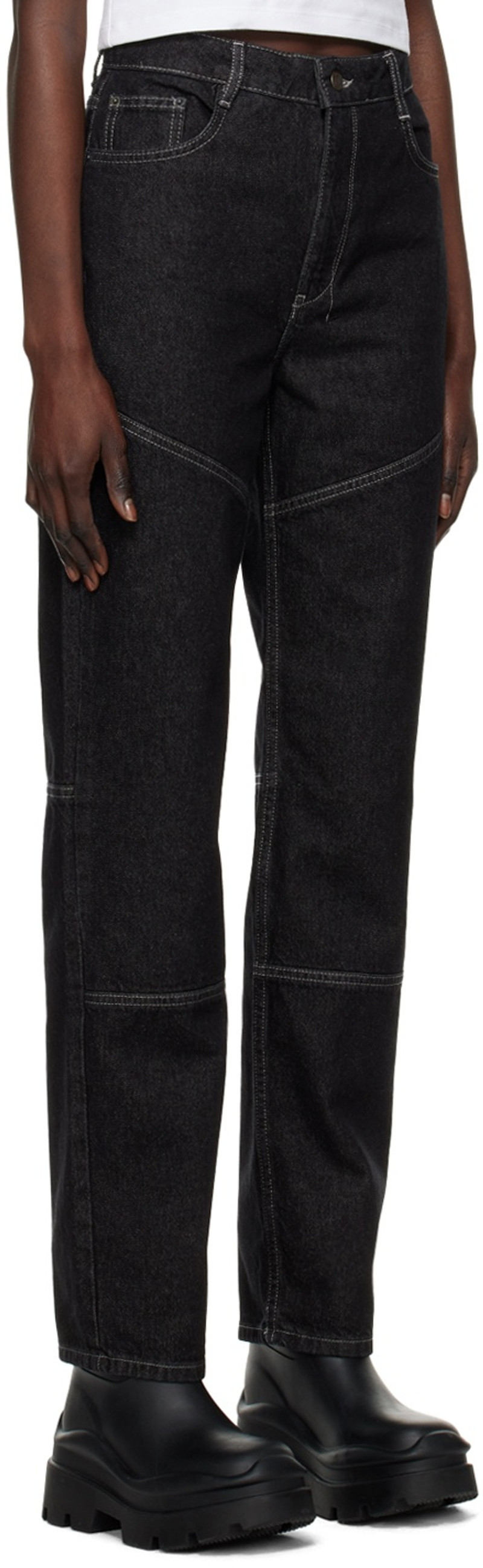 Ksubi Black Playback Midnight Jeans outlook