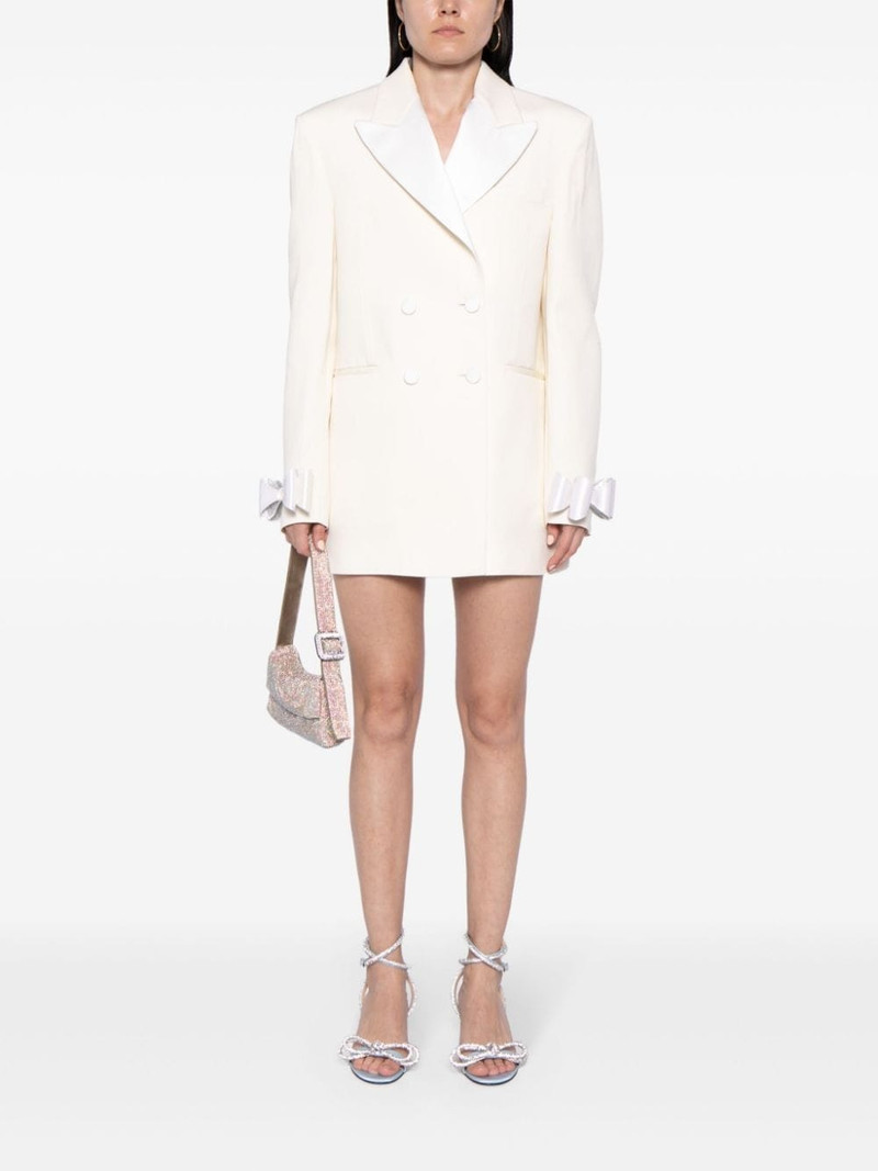 MACH & MACH bow-embellished blazer dress outlook