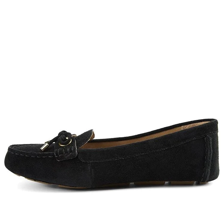 (WMNS) UGG Ansley Bow Glimmer Non-Slip Breathable Athleisure Casual Sports Shoe 1112284W-BLK - 1
