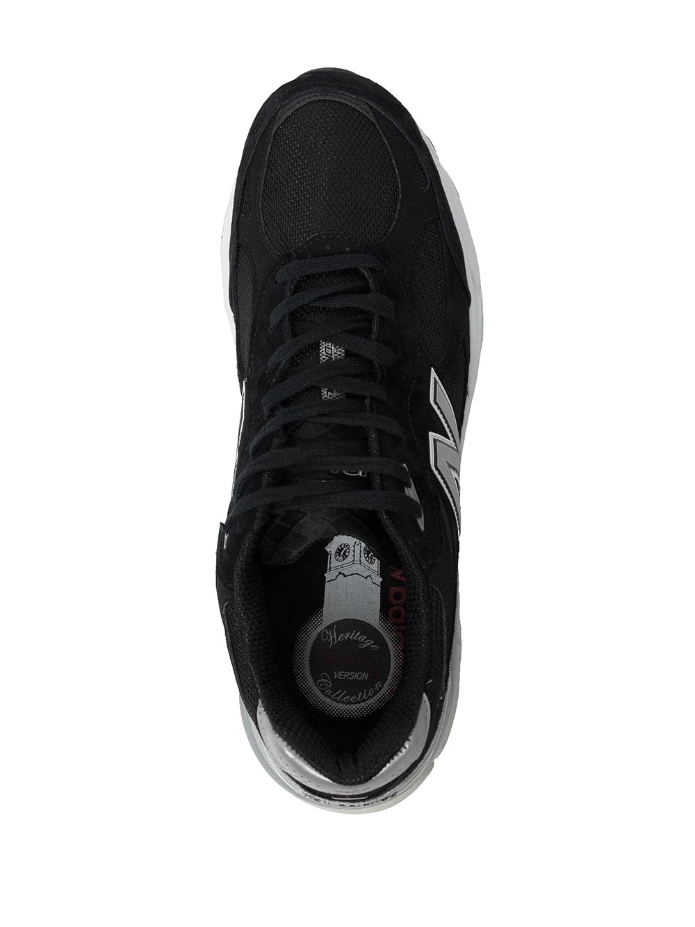 990 V3 lace-up trainers - 4
