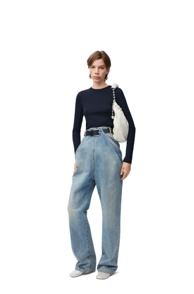 Loewe Long sleeve top in modal outlook