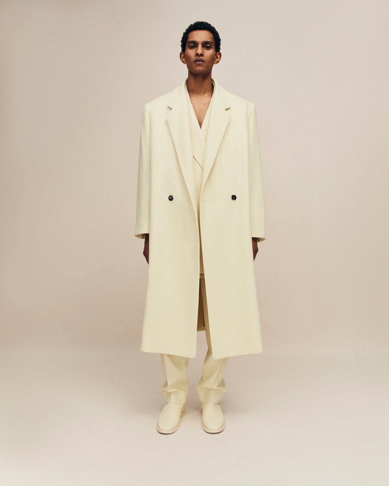 Fear of God Wool Gabardine Double Breasted Overcoat outlook