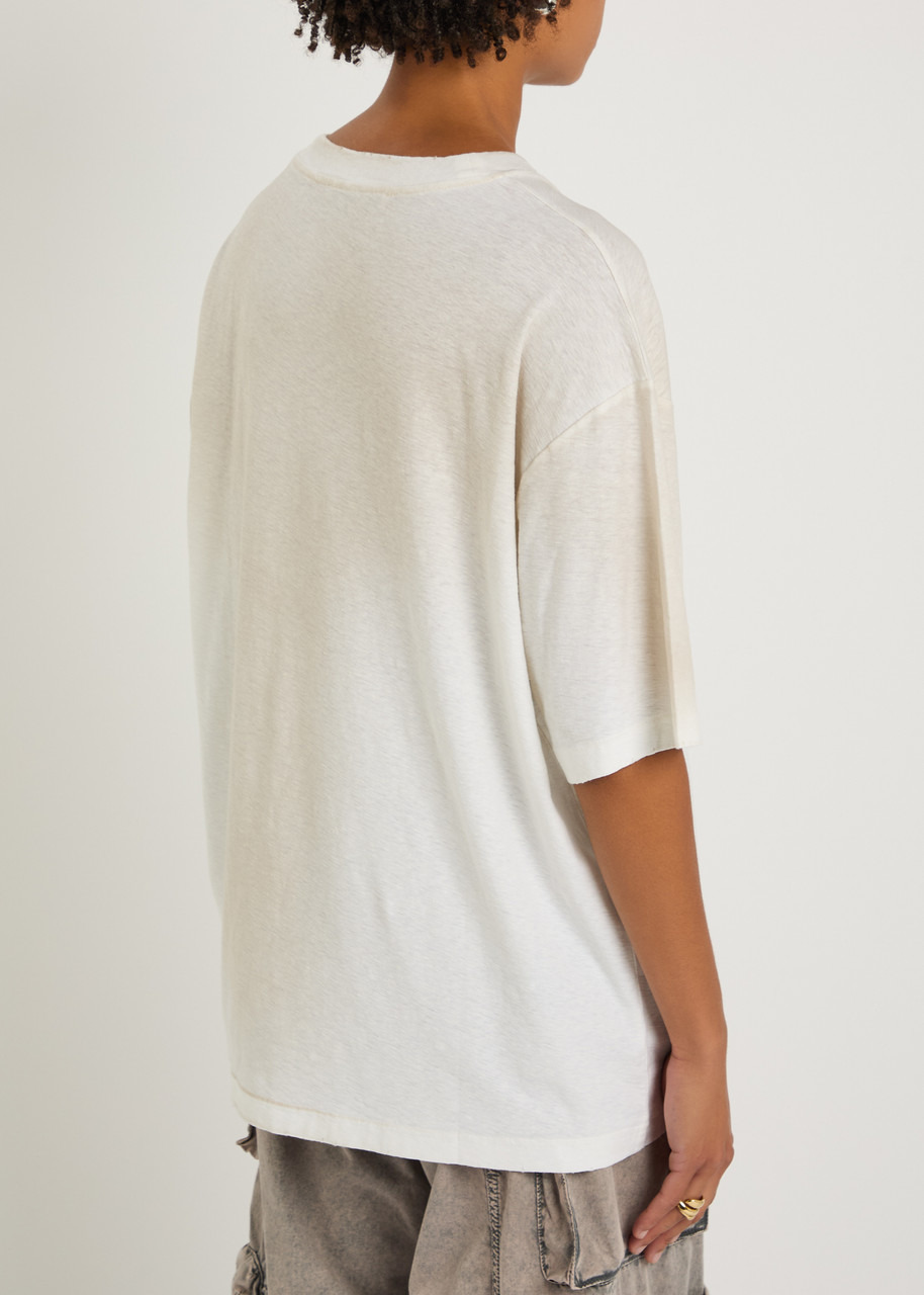 Acne Studios Logo-printed Cotton-blend T-shirt - 3