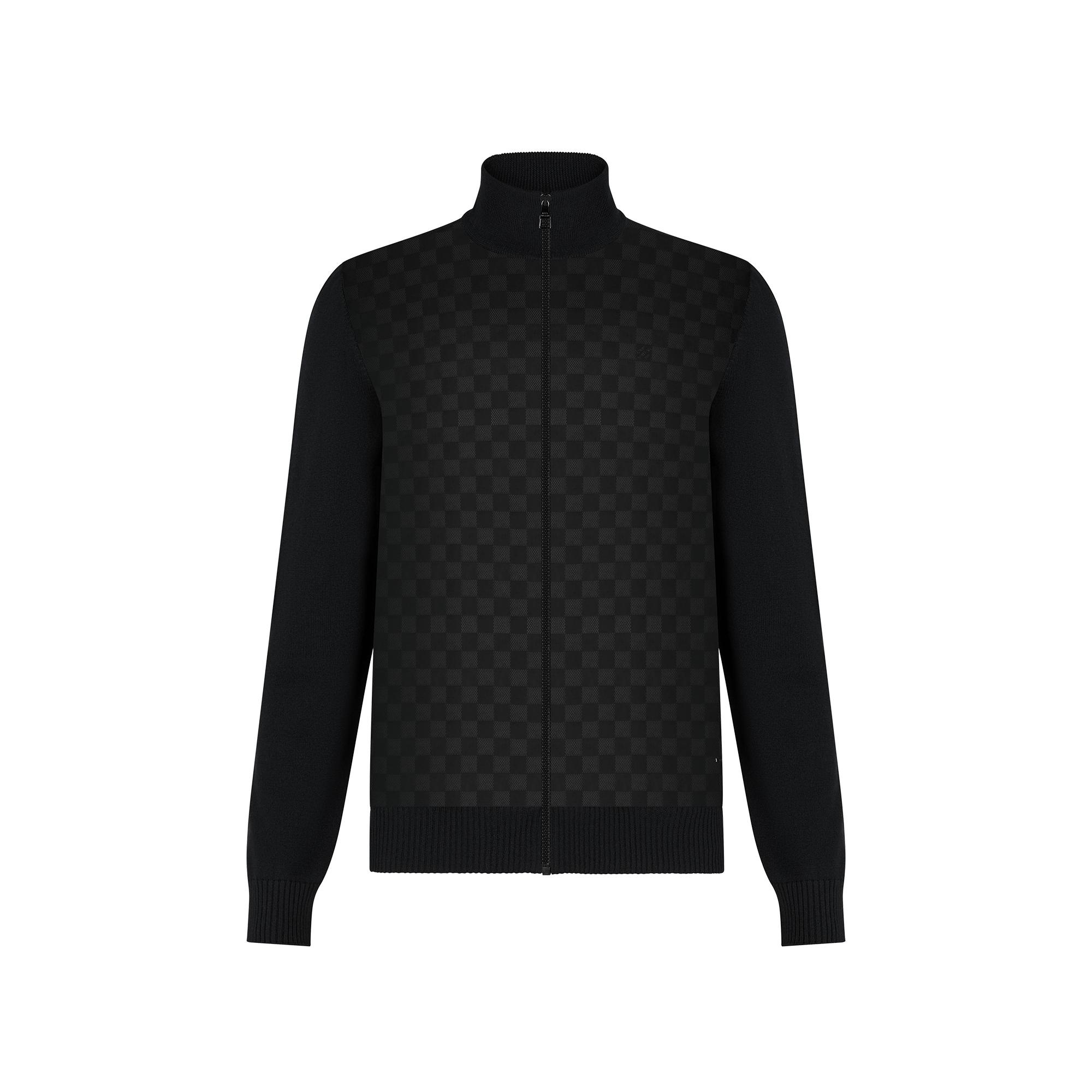 LVSE Damier Leather Front Zip-Through - 1