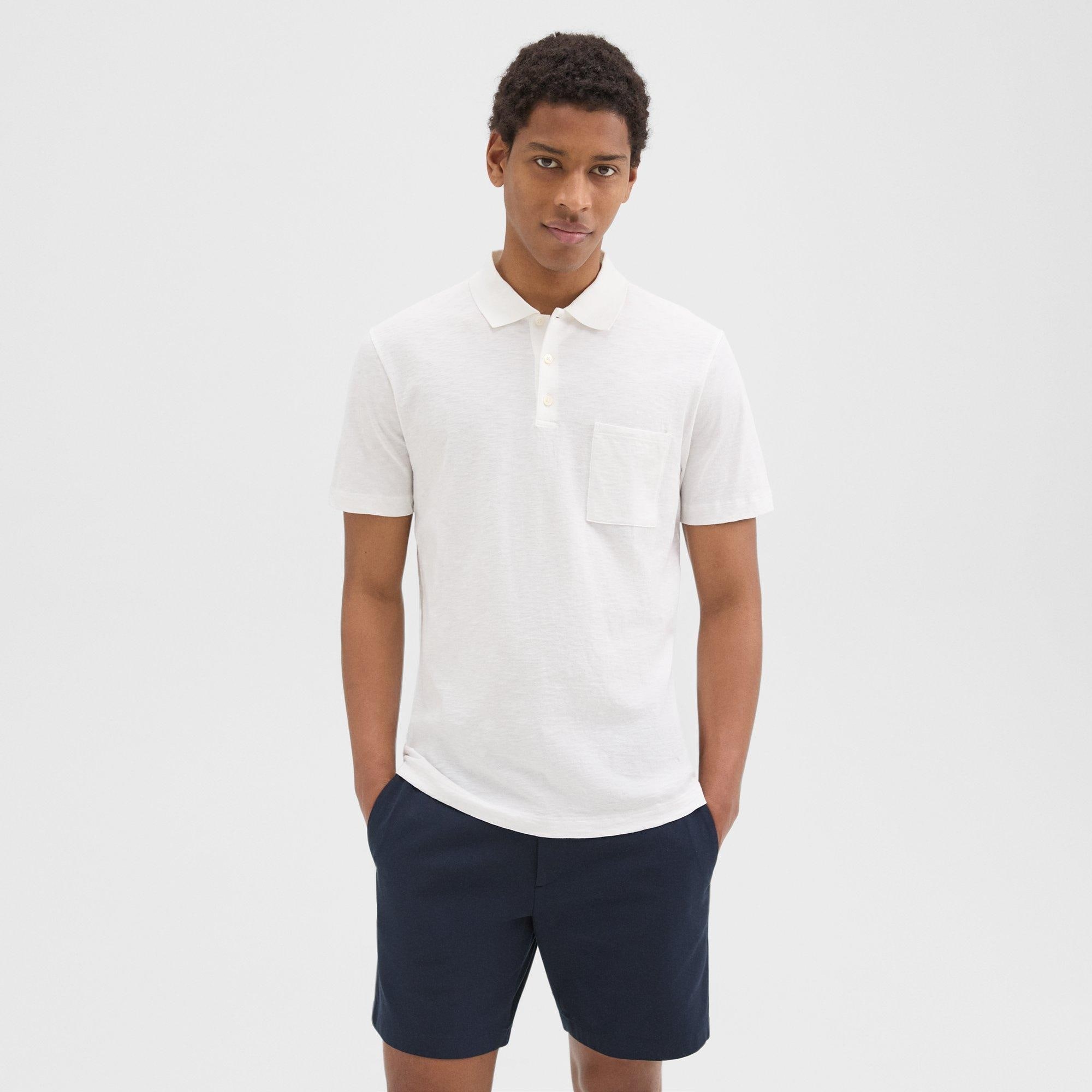 Bron Polo Shirt in Slub Cotton - 2