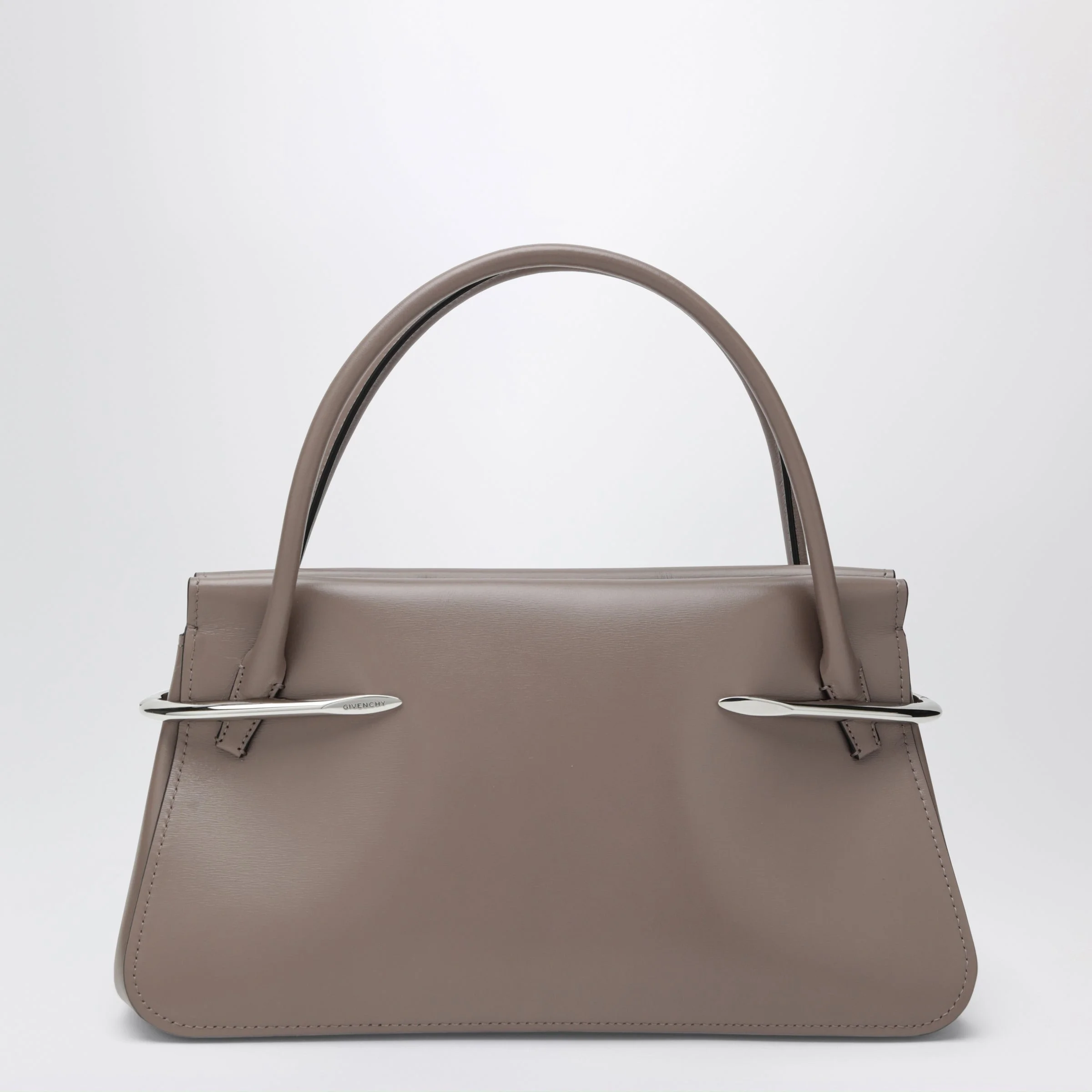Pinch medium bag in taupe leather - 1