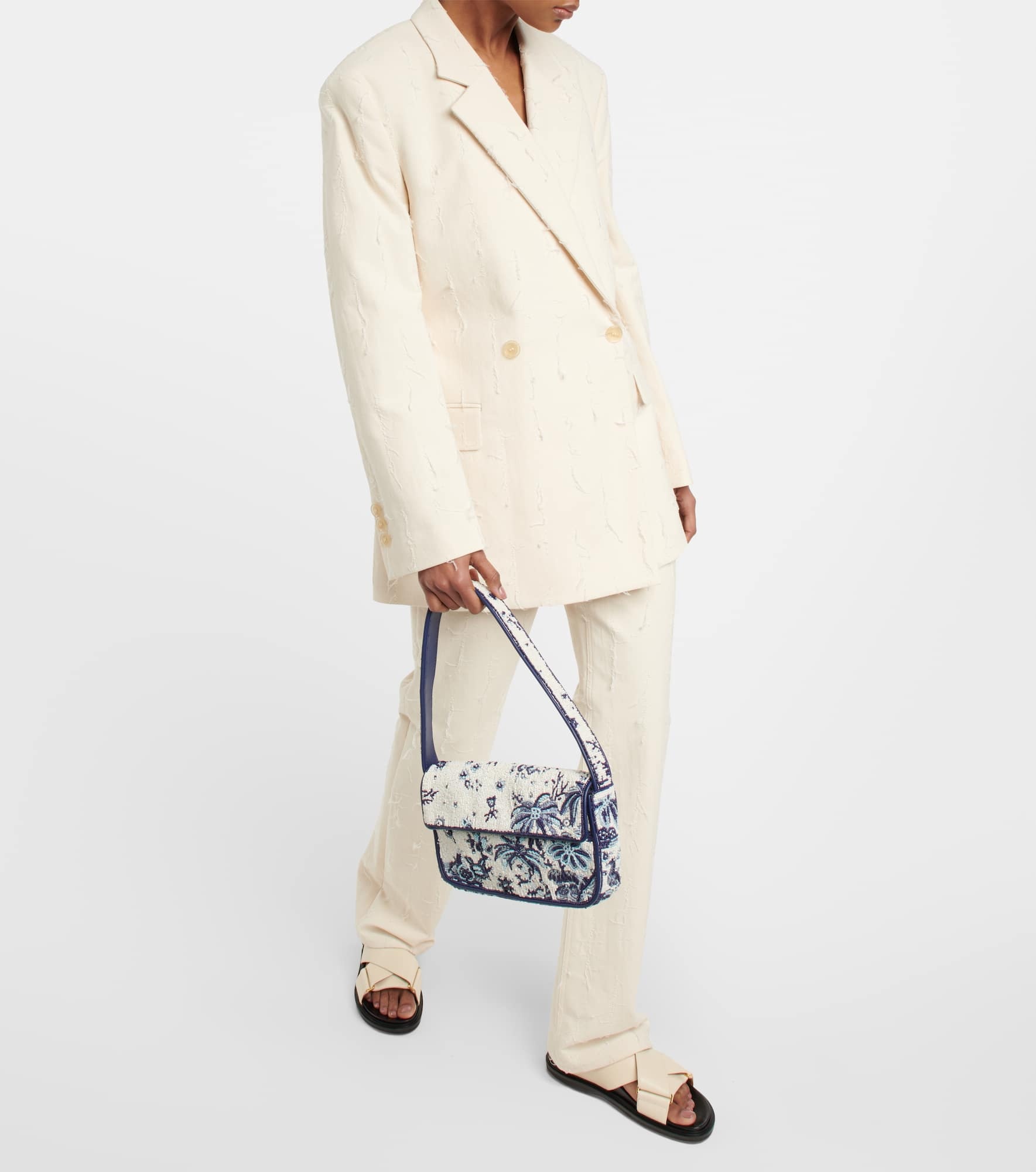 Tommy beaded shoulder bag - 5