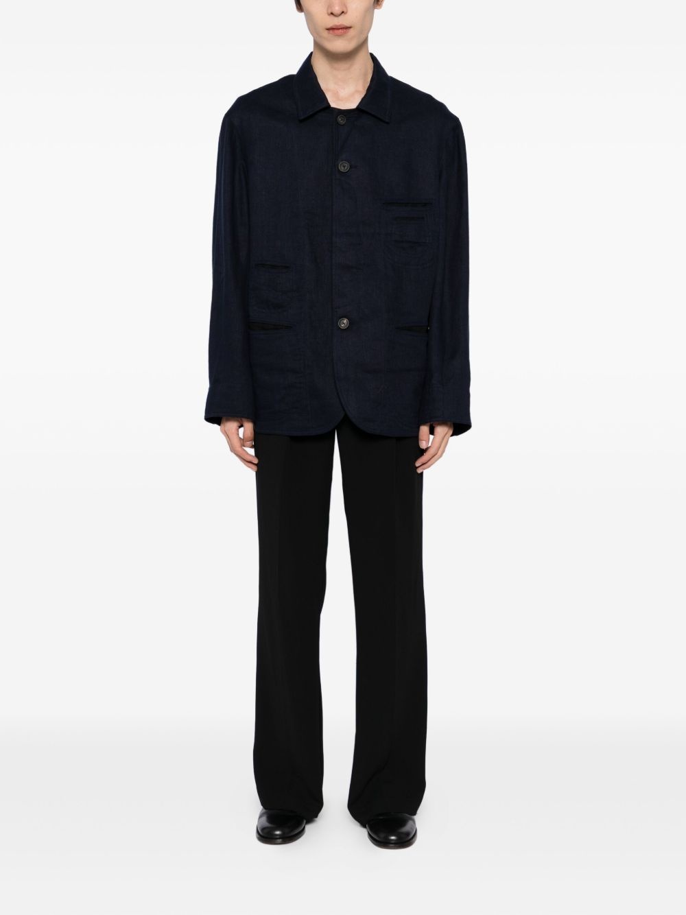 linen jacket - 2