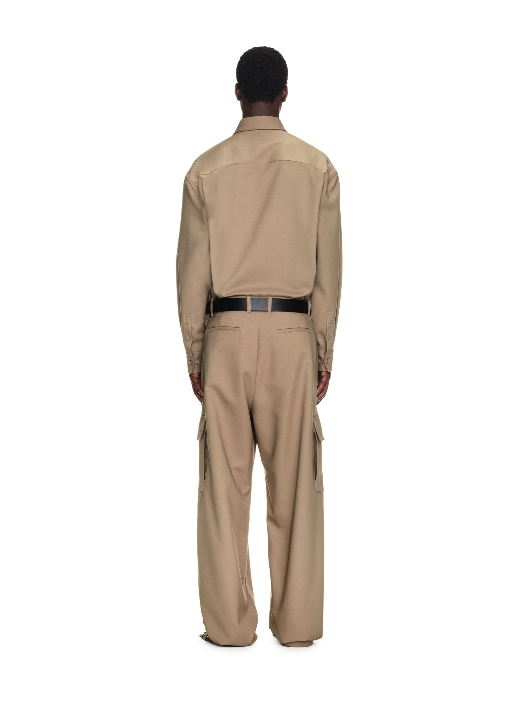 Ow Emb Drill Cargo Pant - 4