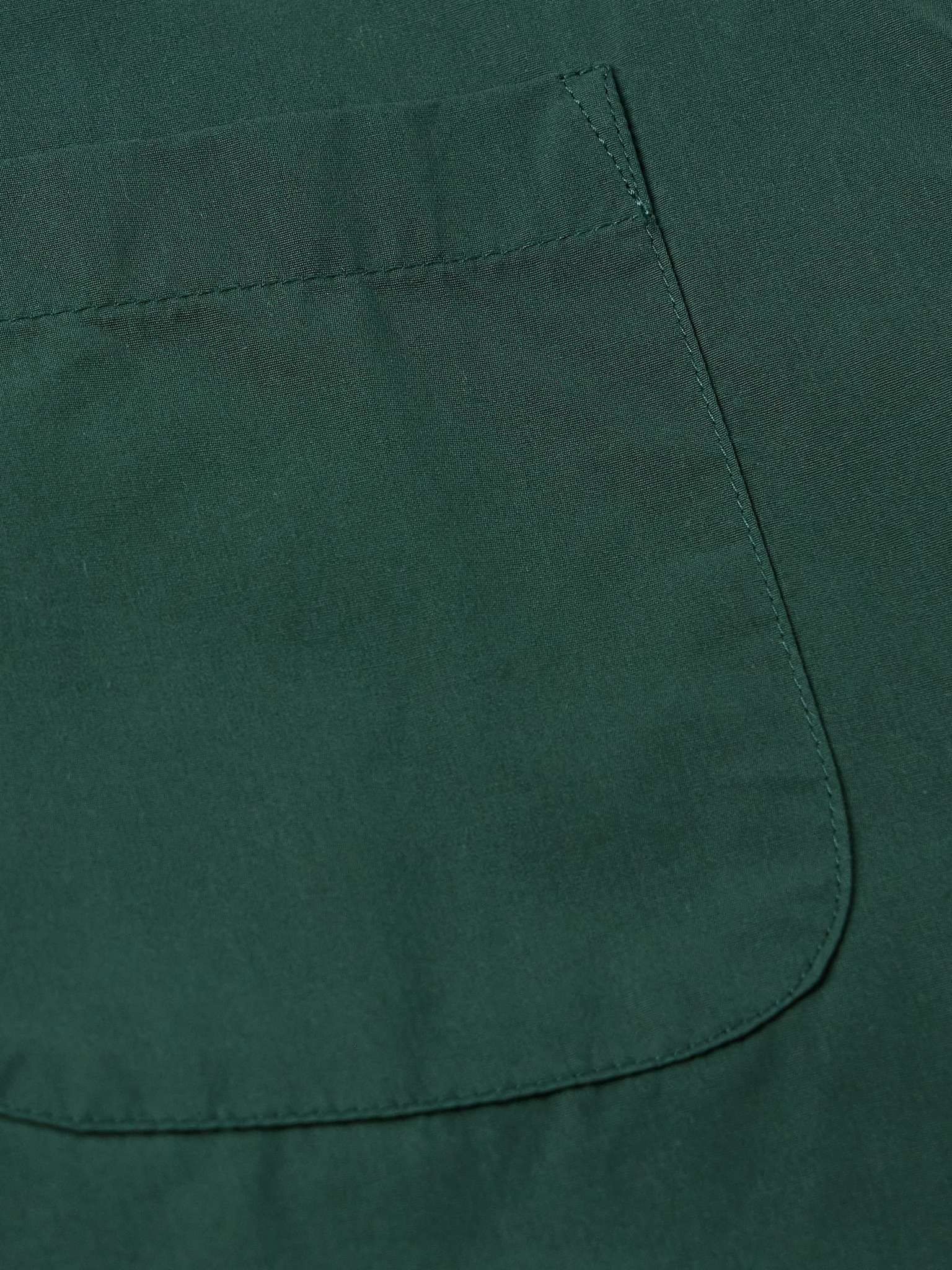 Camp-Collar Cotton-Poplin Shirt - 4