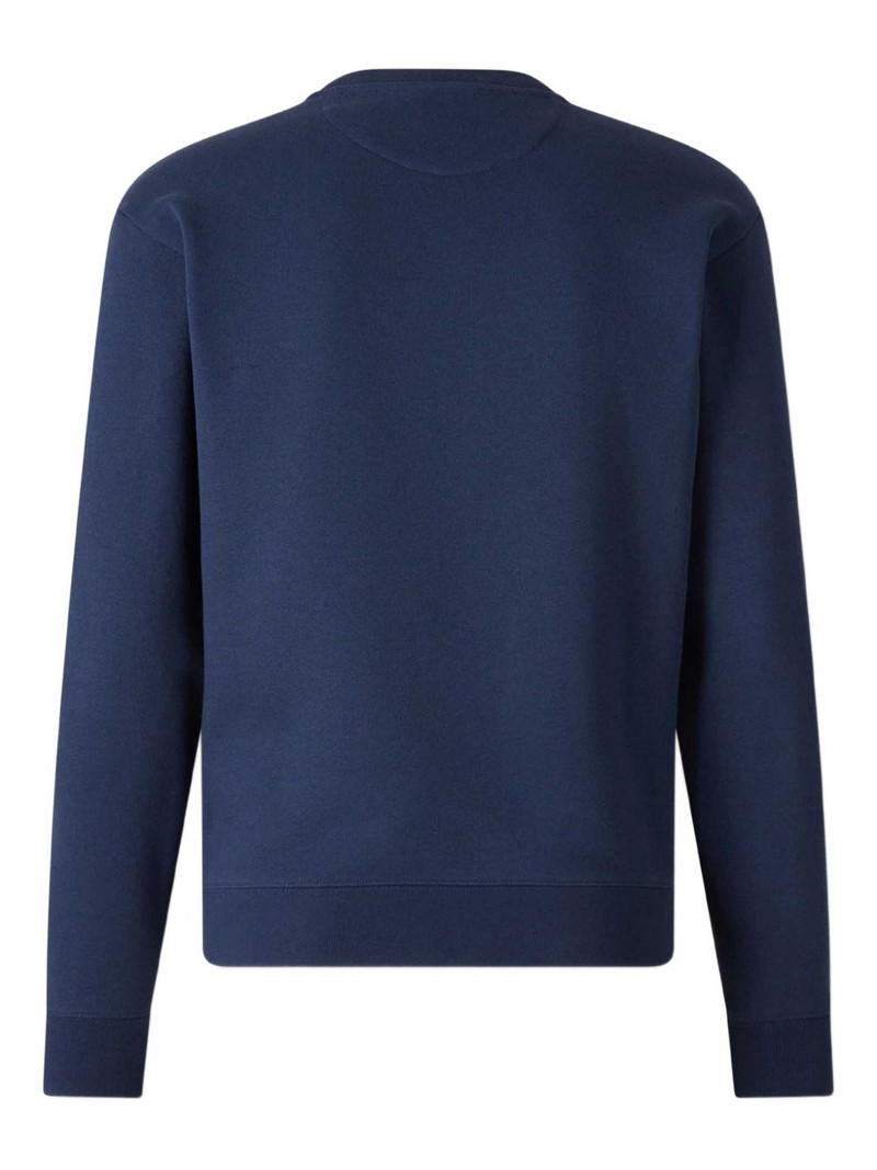 Valentino logo-patch sweatshirt outlook