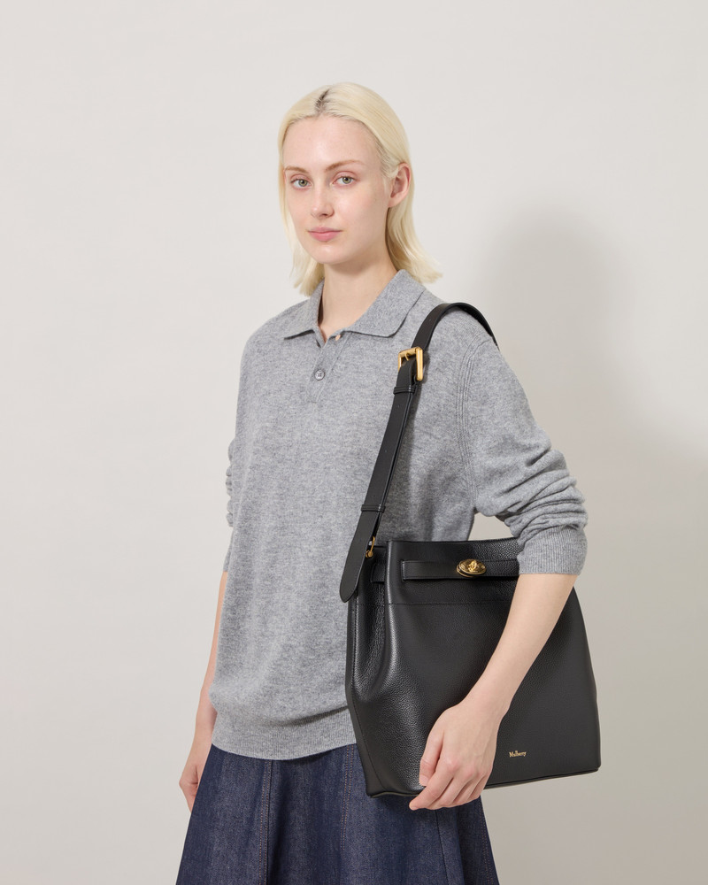Mulberry Large Islington Bucket
Black Small Classic Grain outlook