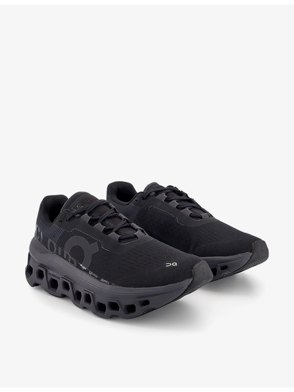 Cloudmonster chunky-soled mesh low-top trainers - 3
