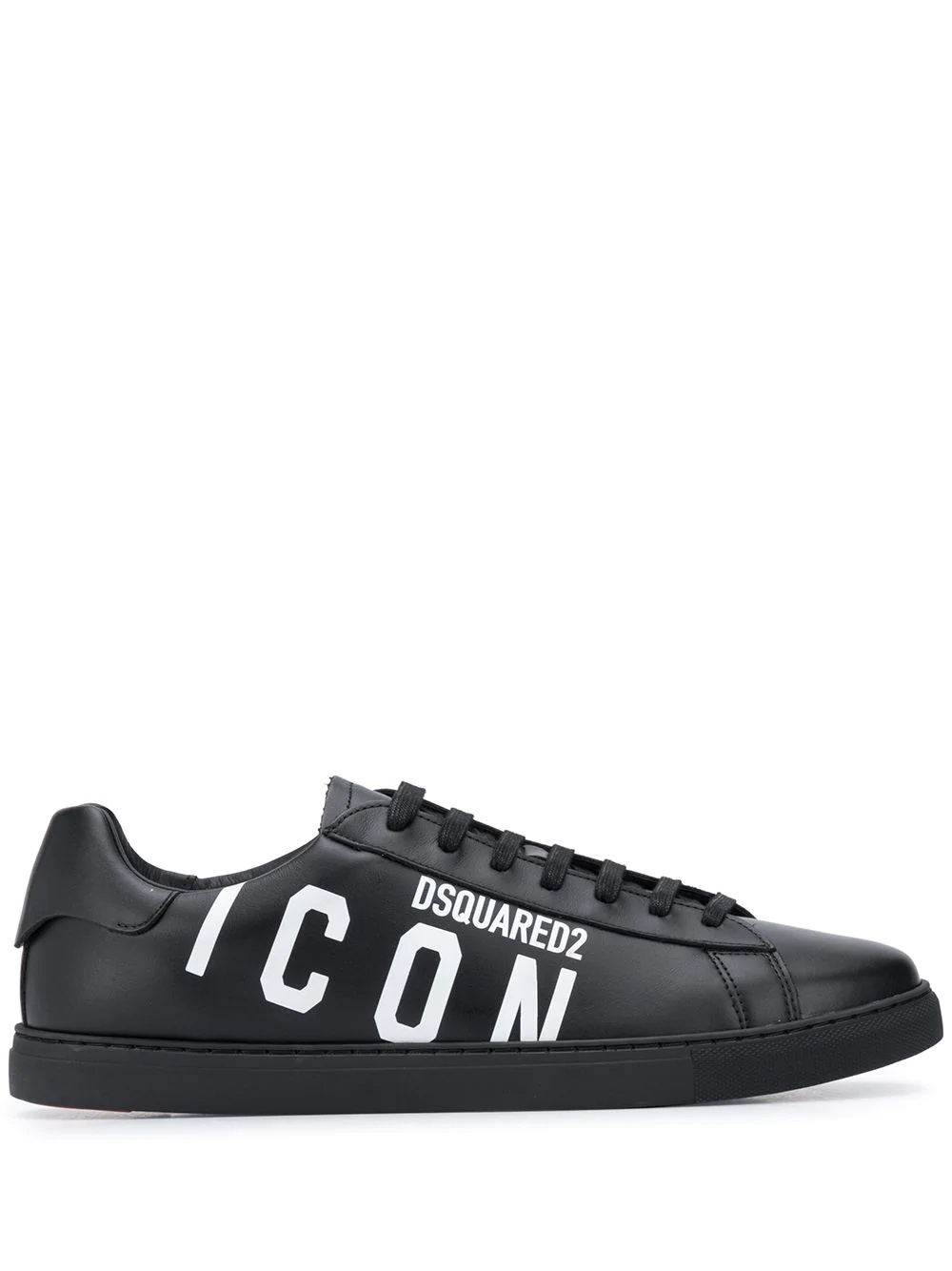 logo print sneakers - 1