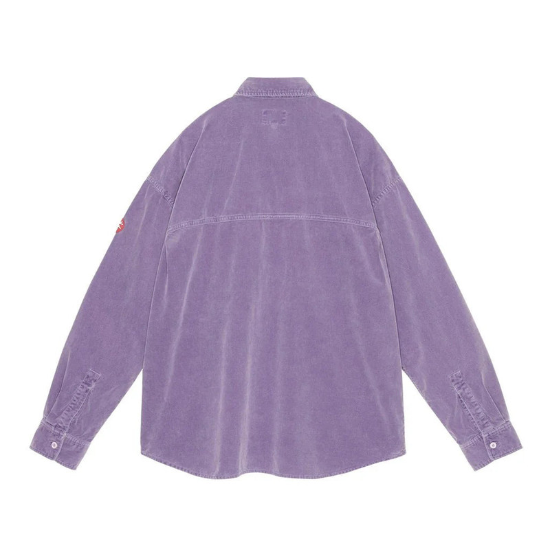 Cav Empt CAV EMPT OVERDYE CORD DESIGN BIG SHIRT 'PURPLE' outlook