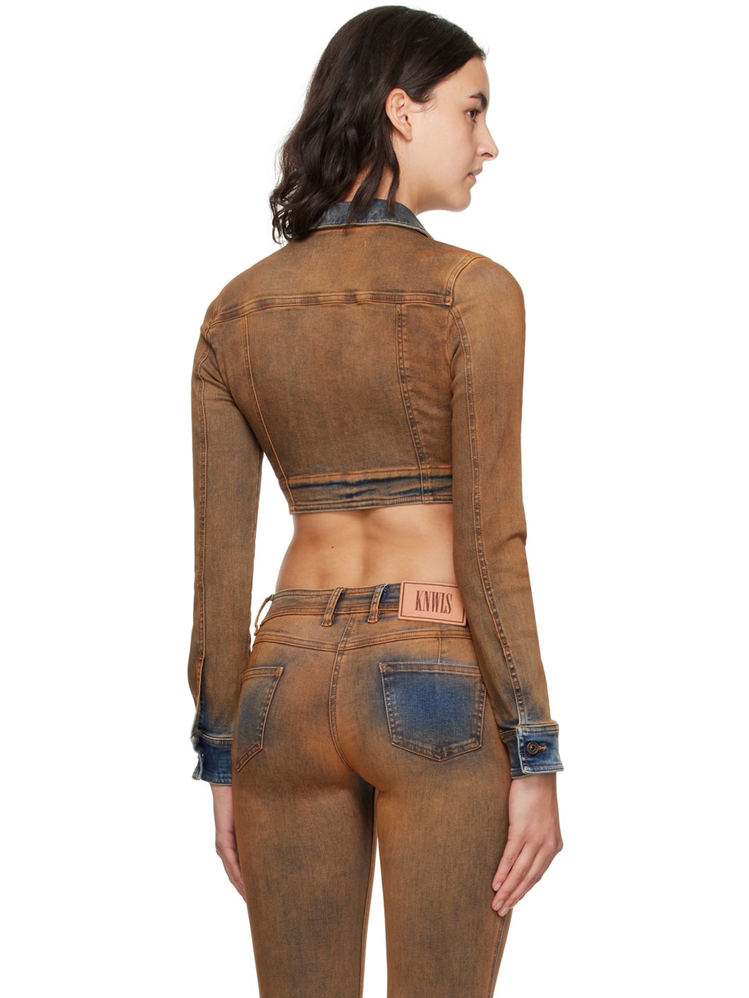 Brown Harley Denim Jacket - 3