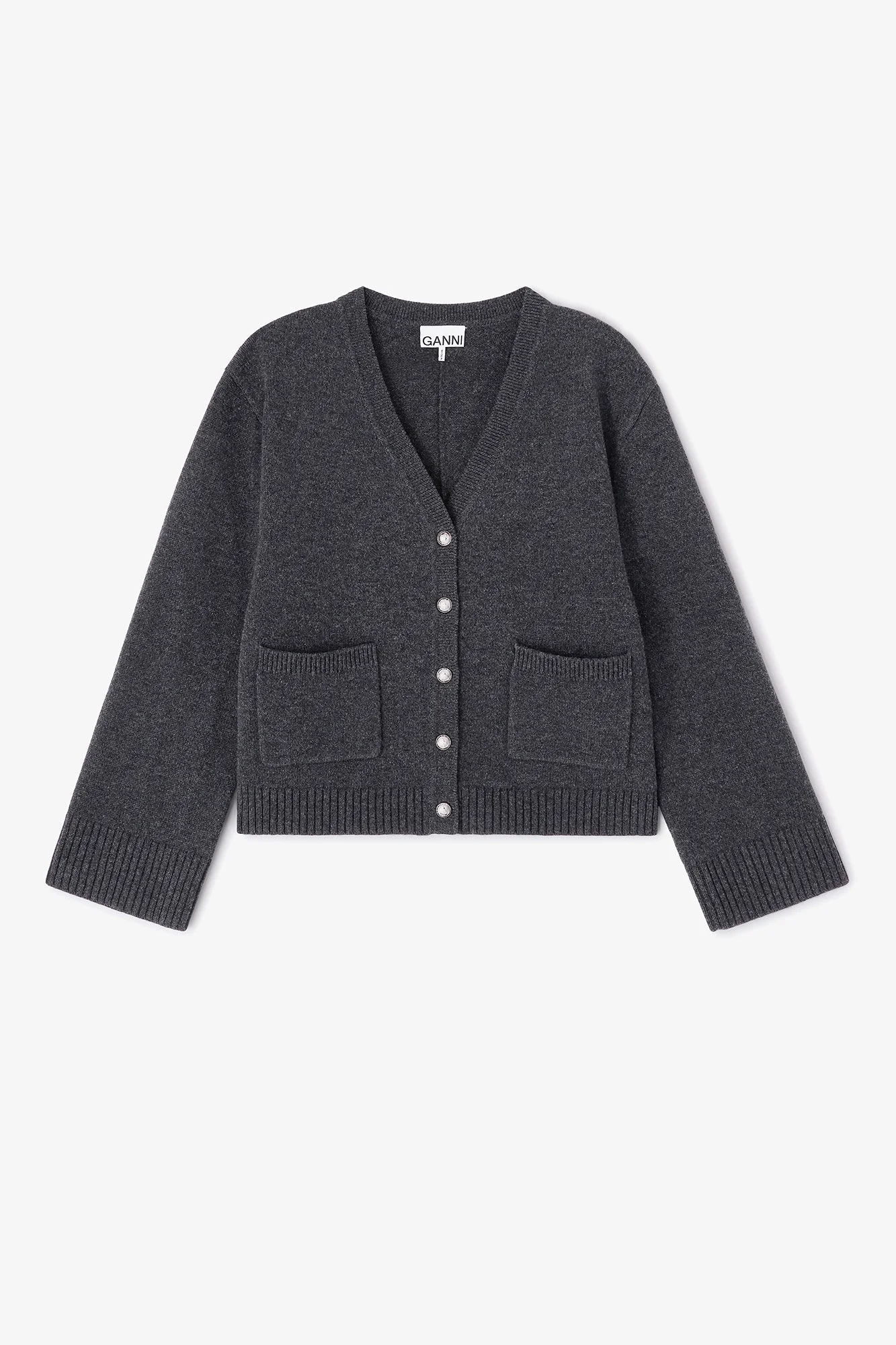 CLASSIC WOOL CARDIGAN - 1
