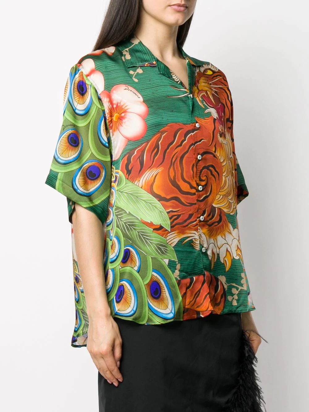 Jungle Tiger print shirt - 3